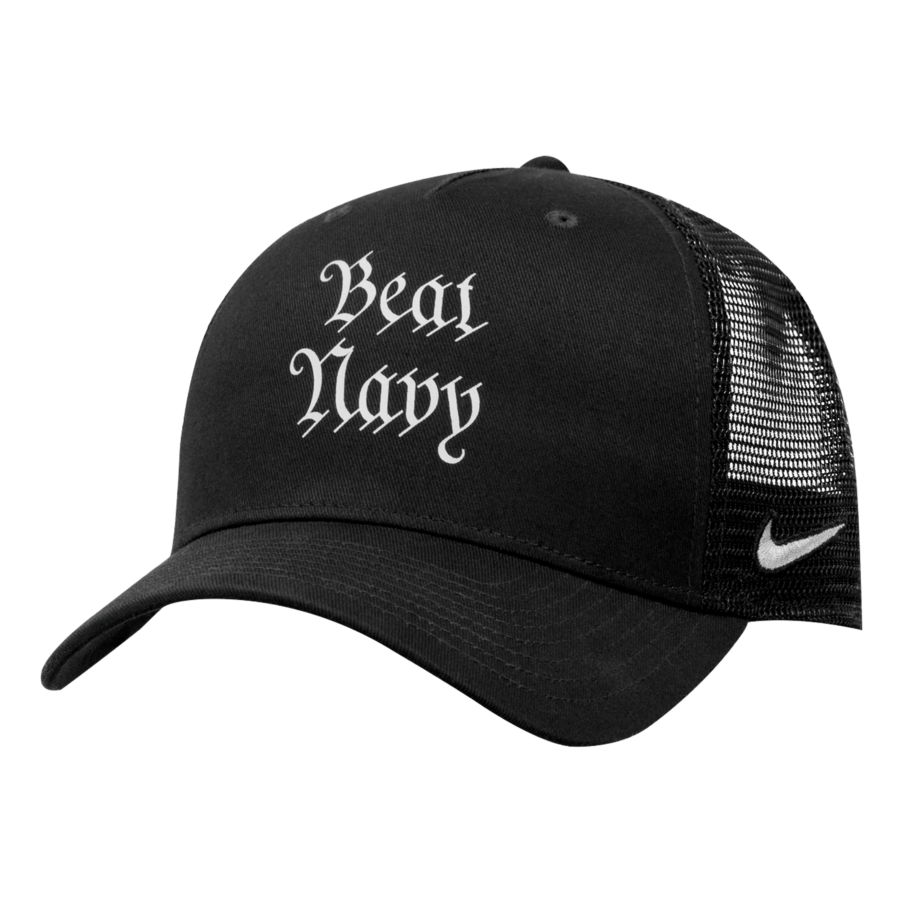 Army Rivalry Collection Beat Navy Rise Men's Nike College Trucker Adjustable Hat