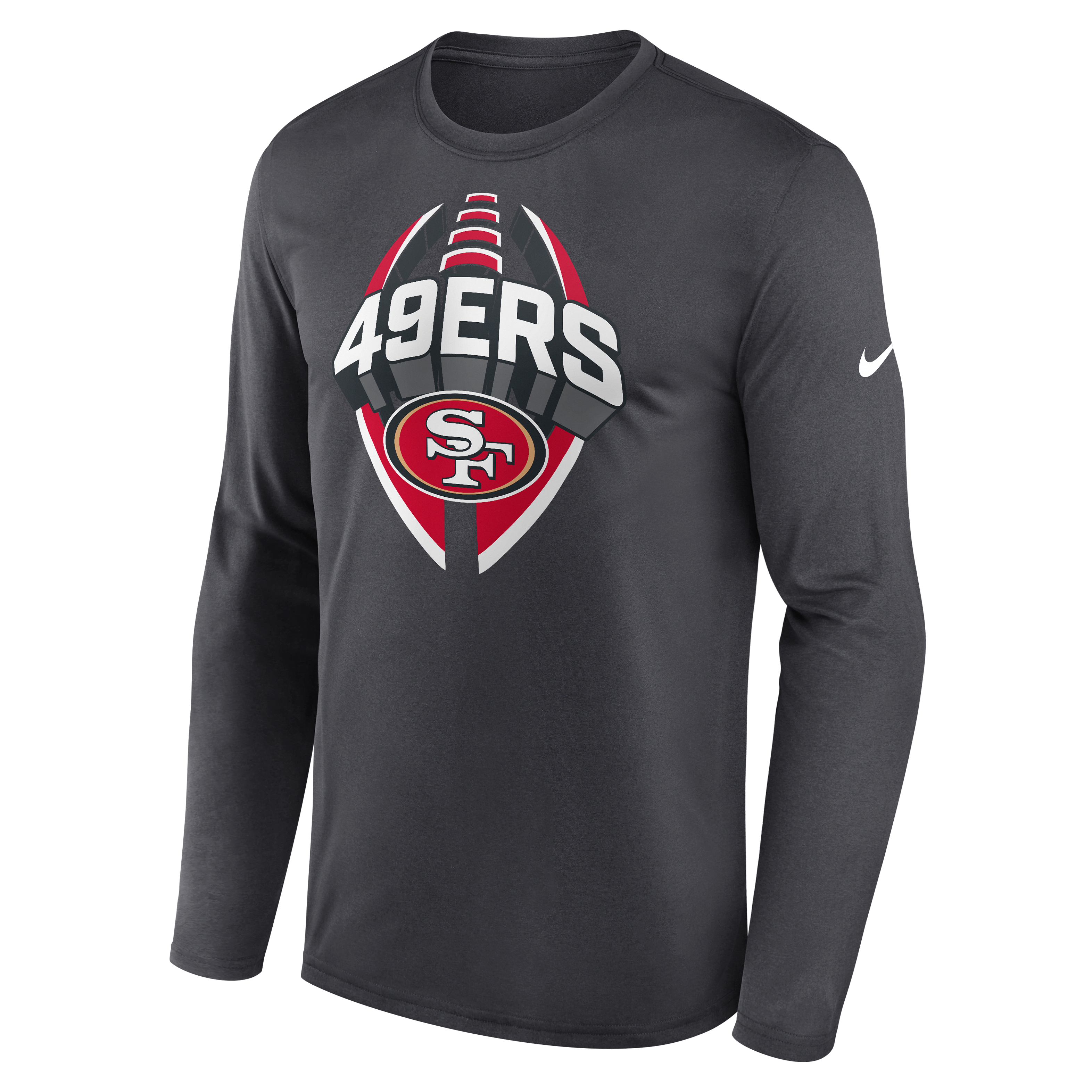 San Francisco 49ers Legend Icon Men's Nike Dri-FIT NFL Long-Sleeve T-Shirt