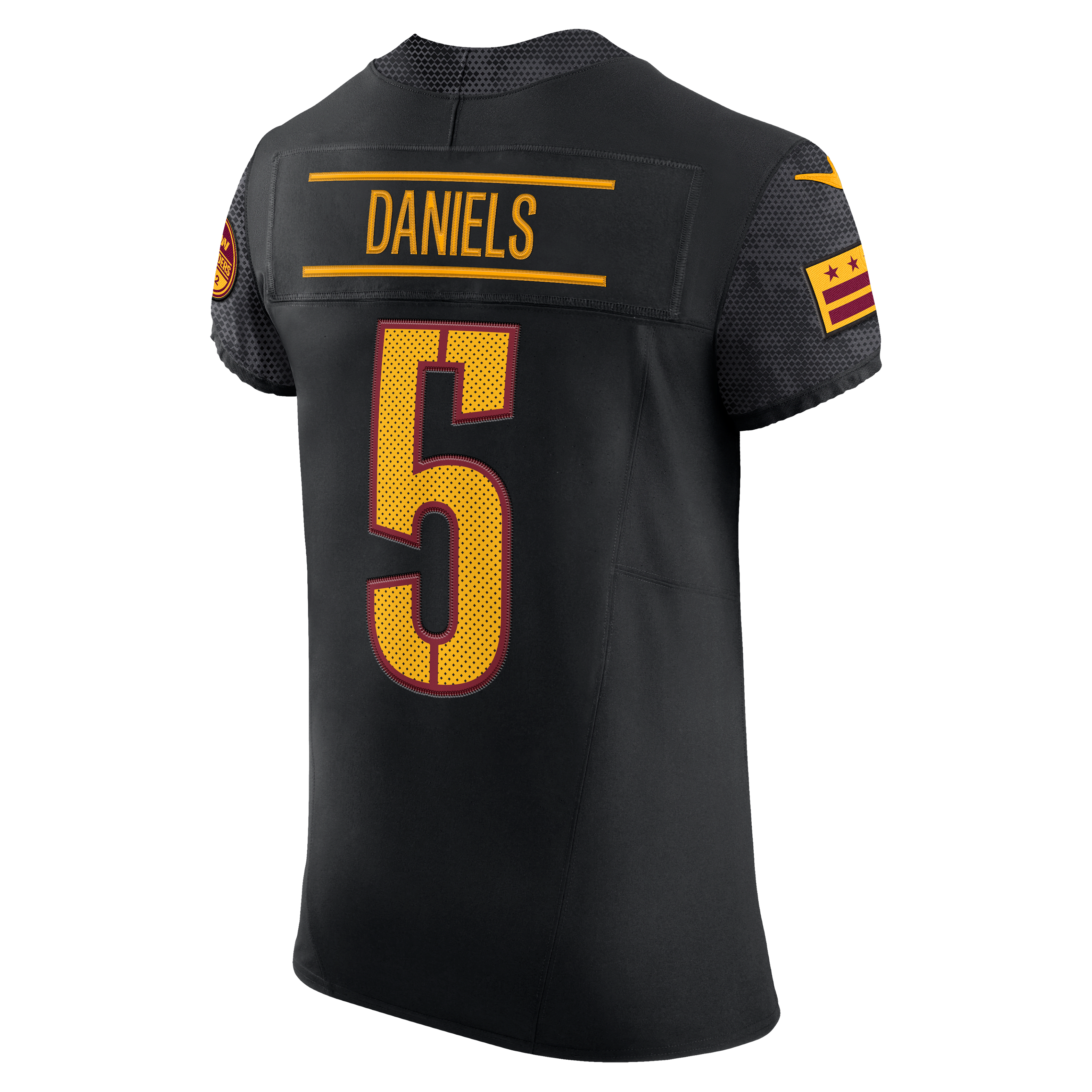 Jayden Daniels Washington Commanders Men's Nike Dri-FIT NFL Elite Jersey