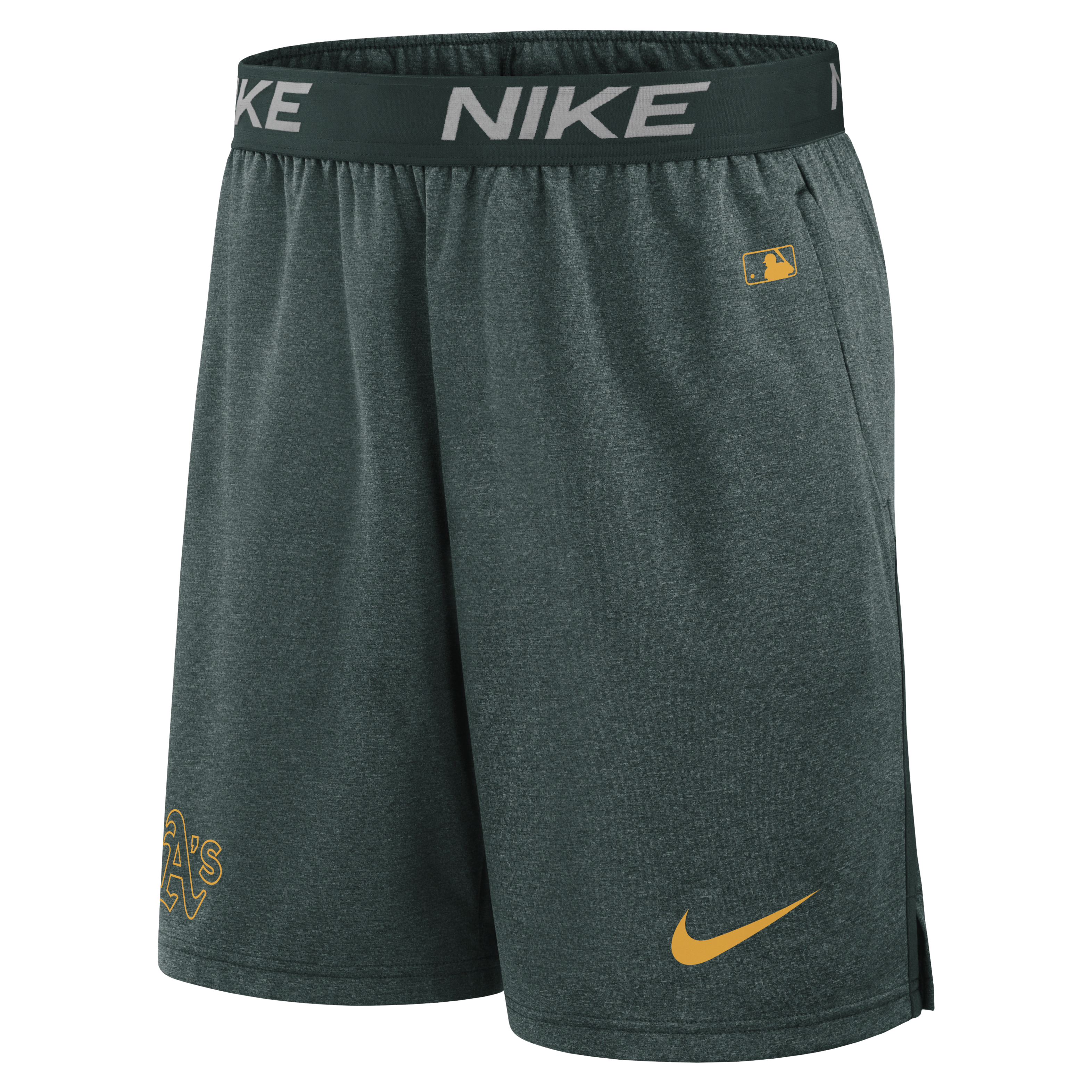 Oakland Athletics Authentic Collection Practice Men's Nike Dri-FIT MLB Shorts