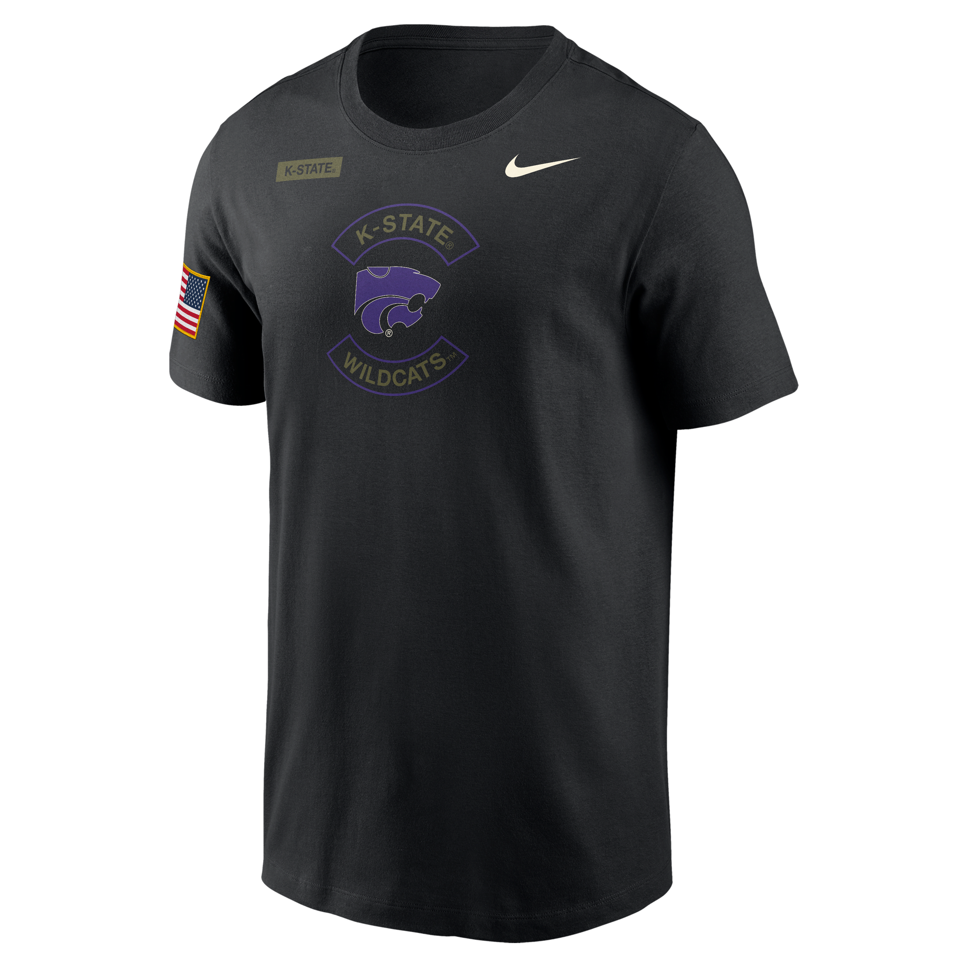 Kansas State Wildcats Team Issue Men's Nike Dri-FIT T-Shirt