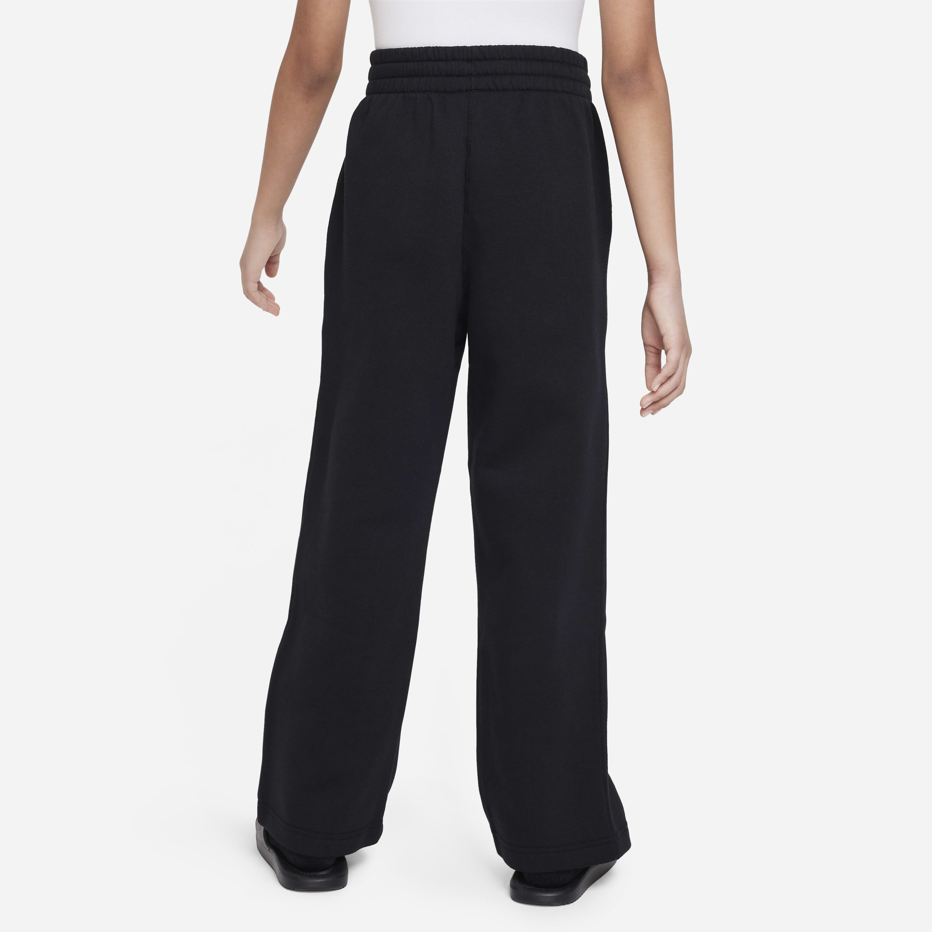 Nike Sportswear Club Fleece Big Kids' (Girls') Wide-Leg Pants