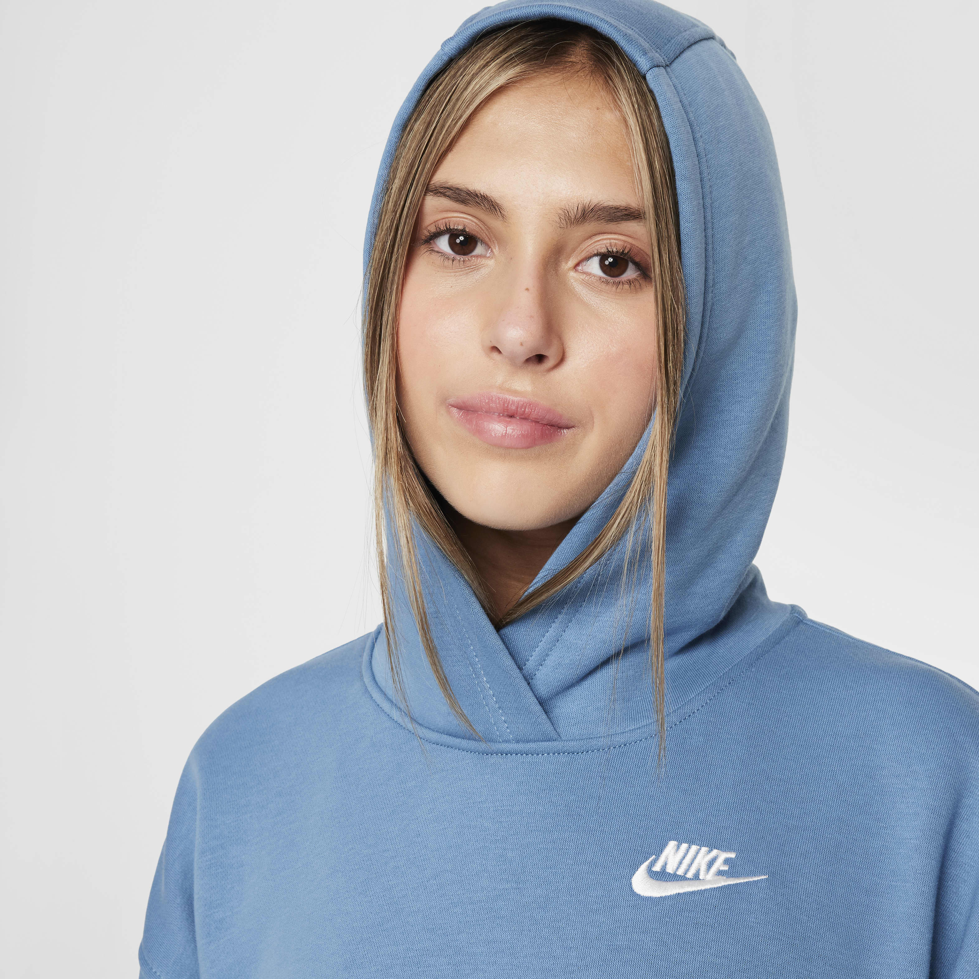 Nike Sportswear Club Fleece Big Kids' Oversized Pullover Hoodie