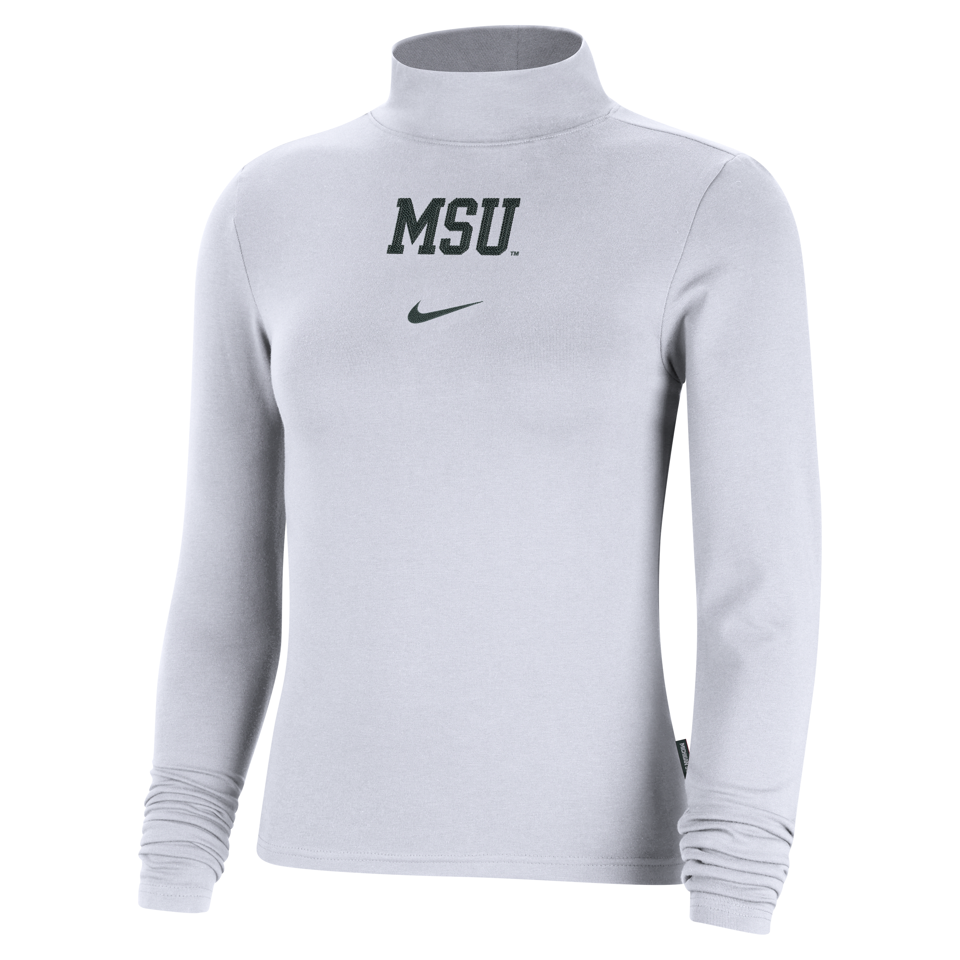 Michigan State Essential Women's Nike College Long-Sleeve Mock Top