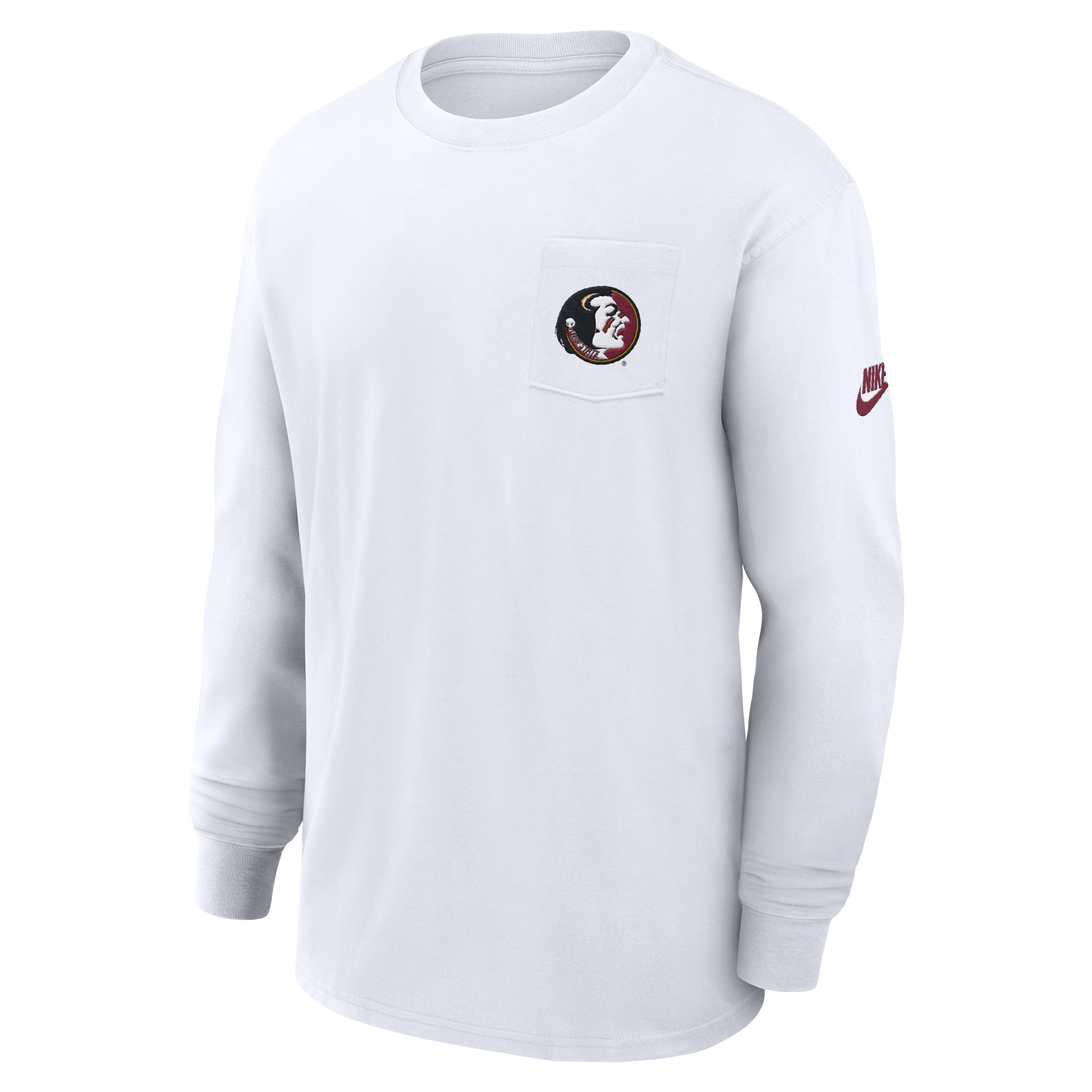 Florida State Seminoles Legacy Max90 Pocket Men's Nike College Long-Sleeve T-Shirt