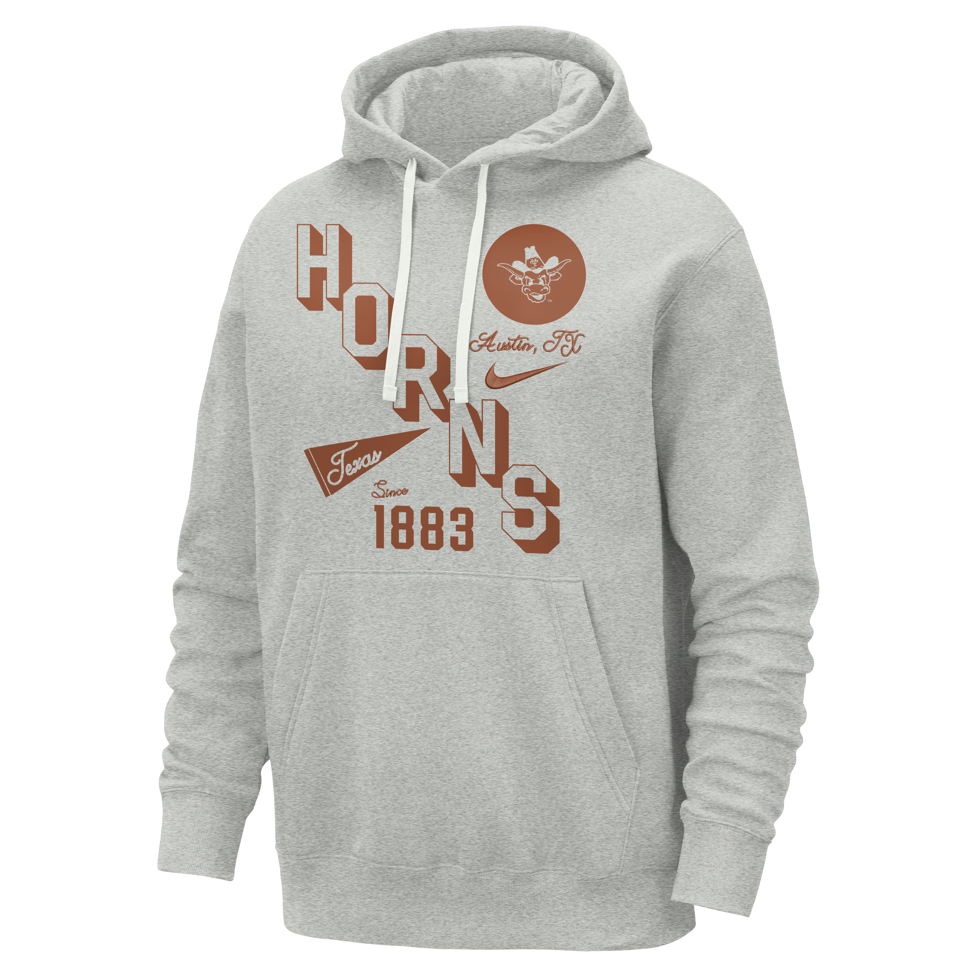 Texas Club Men's Nike College Hoodie