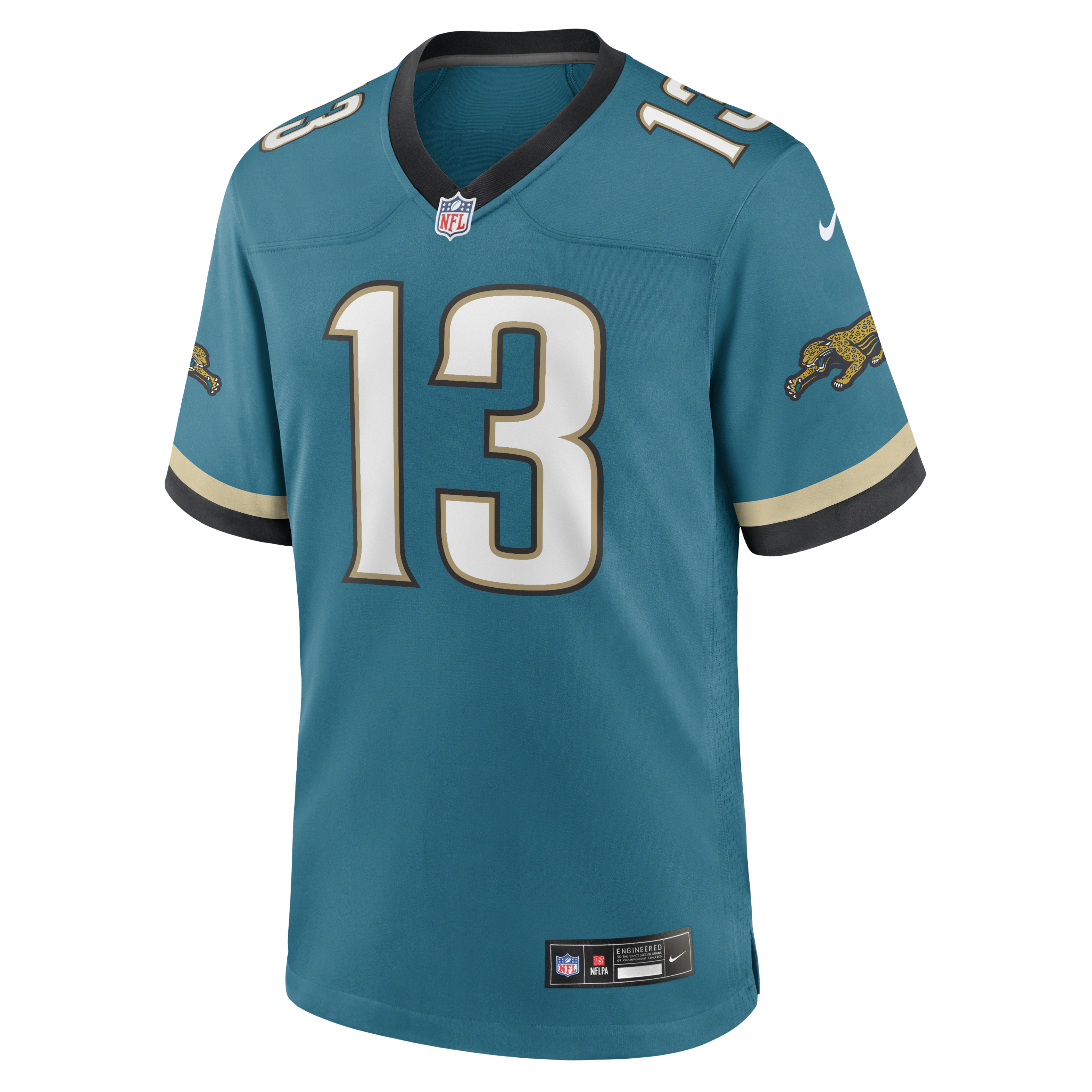 NFL Jacksonville Jaguars (Trevor Lawrence) Men's Game Football Jersey