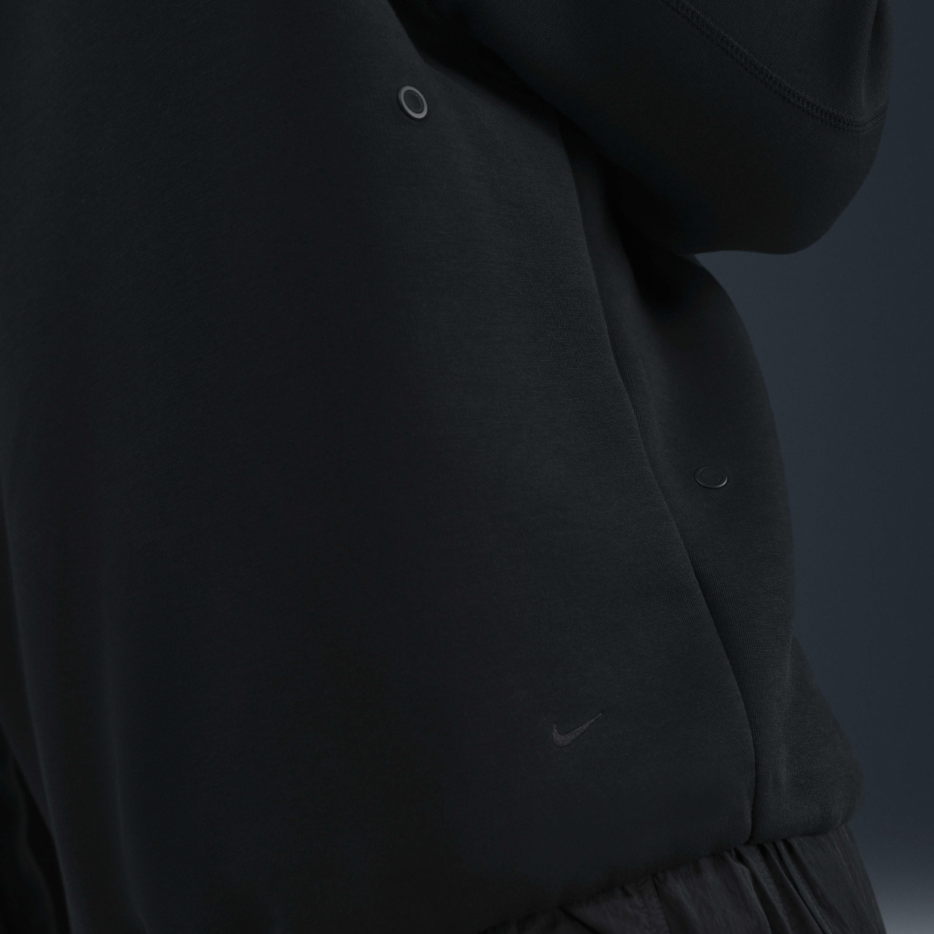 Nike Tech Men's Fleece Crew with Reflective Accents