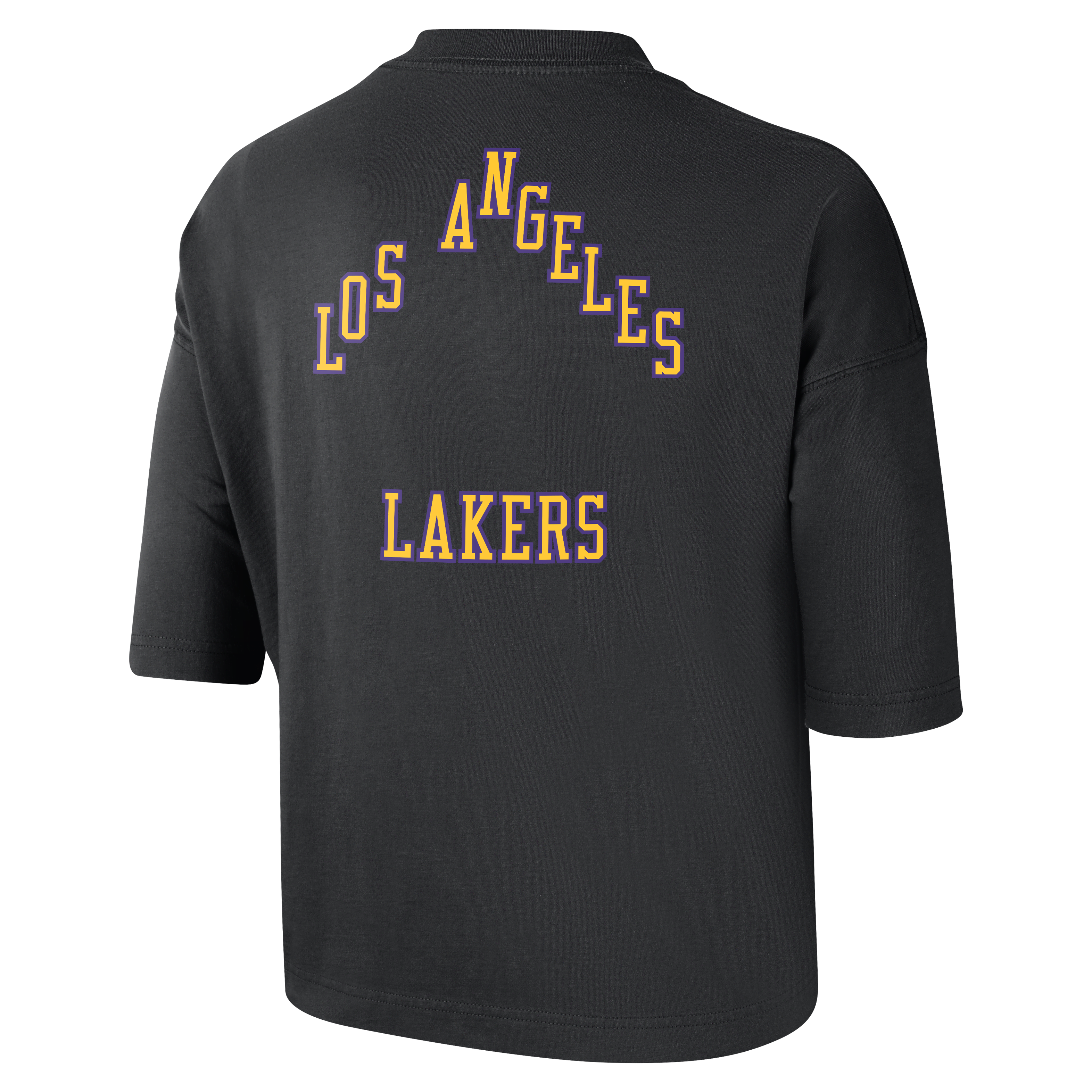 Los Angeles Lakers 2023/24 City Edition Women's Nike NBA Courtside Boxy T-Shirt