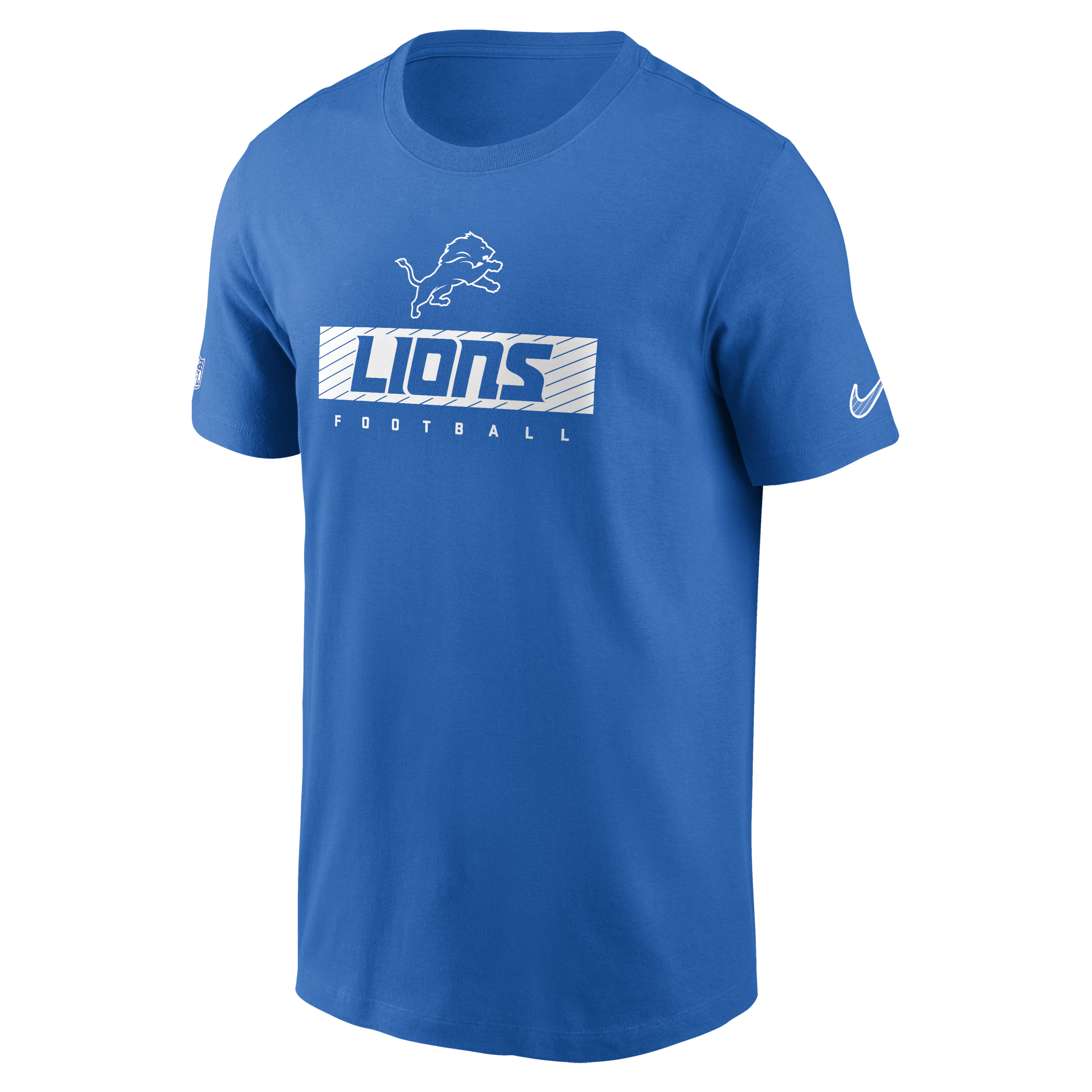 Detroit Lions Sideline Team Issue Men's Nike Dri-FIT NFL T-Shirt