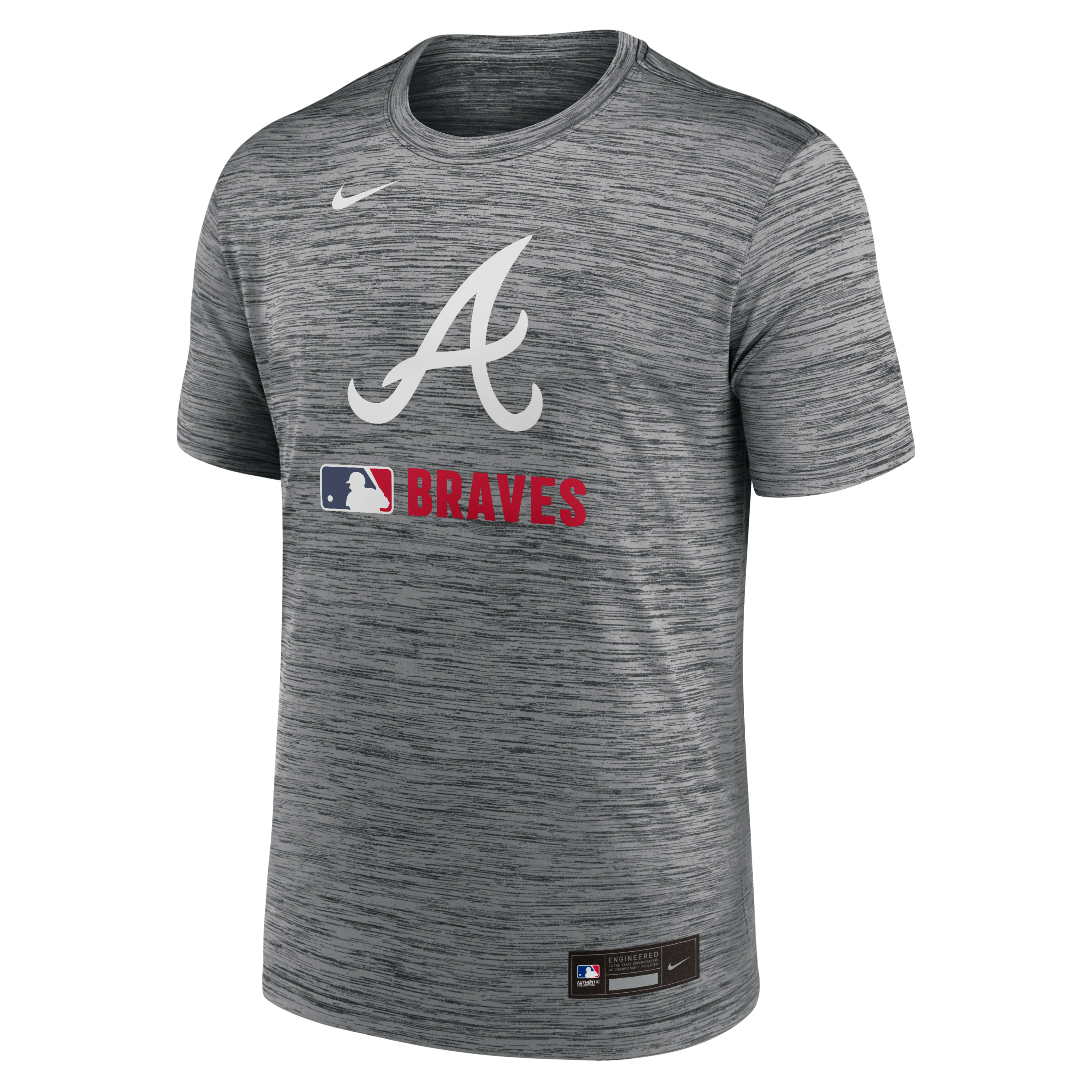 Atlanta Braves Authentic Collection Velocity Men's Nike Dri-FIT MLB T-Shirt