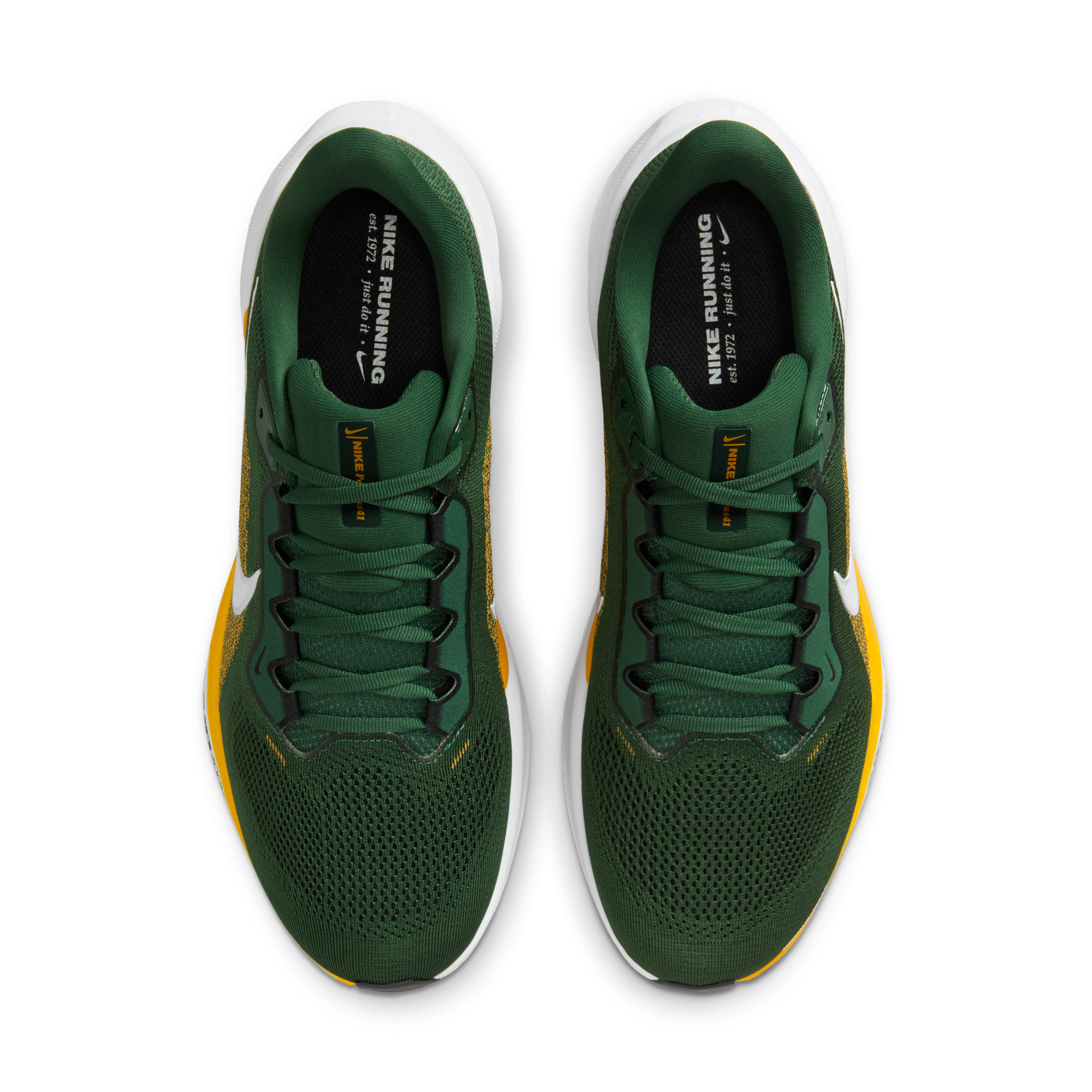 Green Bay Packers Pegasus 41 Men's Nike NFL Road Running Shoes