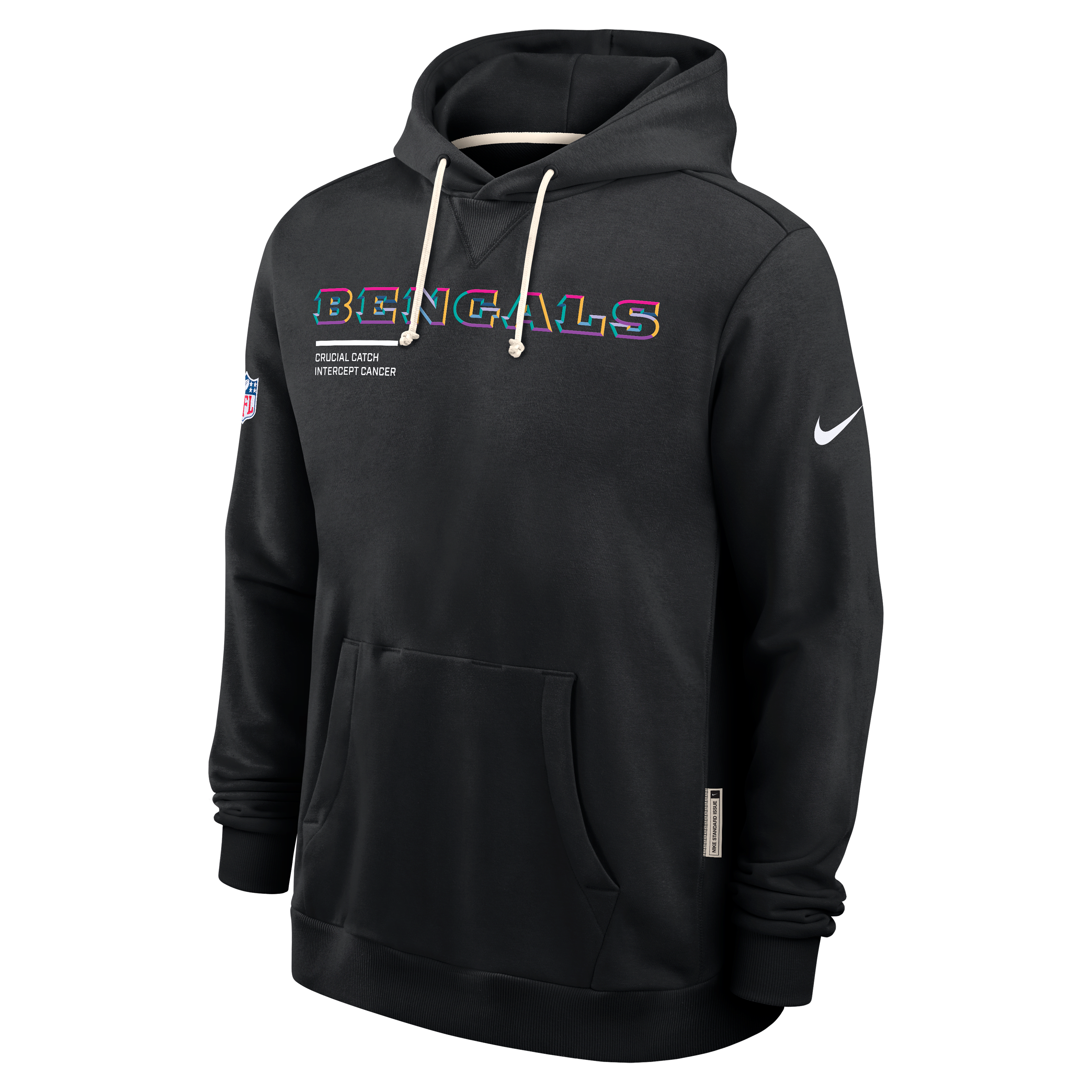 Cincinnati Bengals Crucial Catch Sideline Men's Nike Dri-FIT NFL Pullover Hoodie