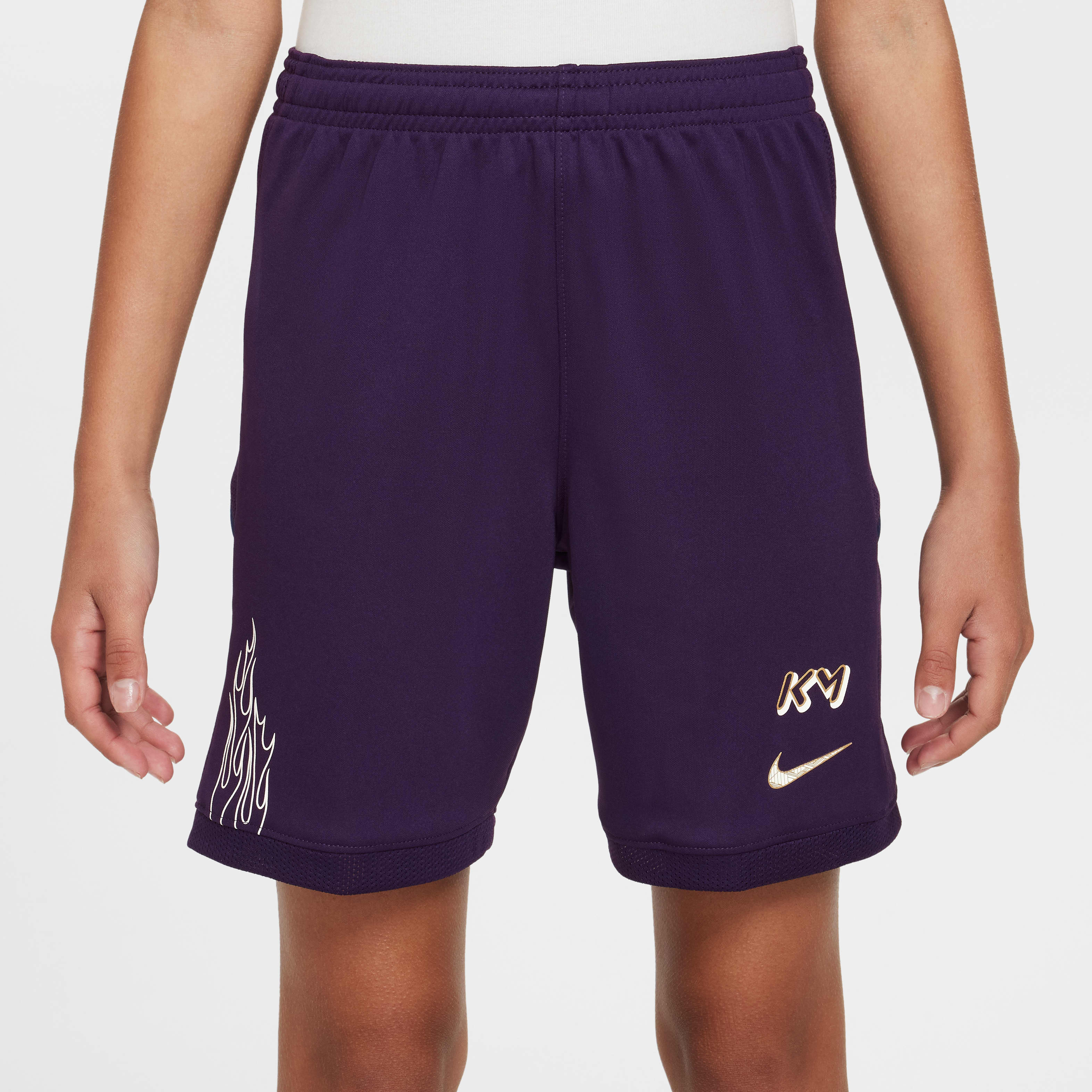 Kylian Mbappé Academy Big Kids' Dri-FIT Soccer Shorts