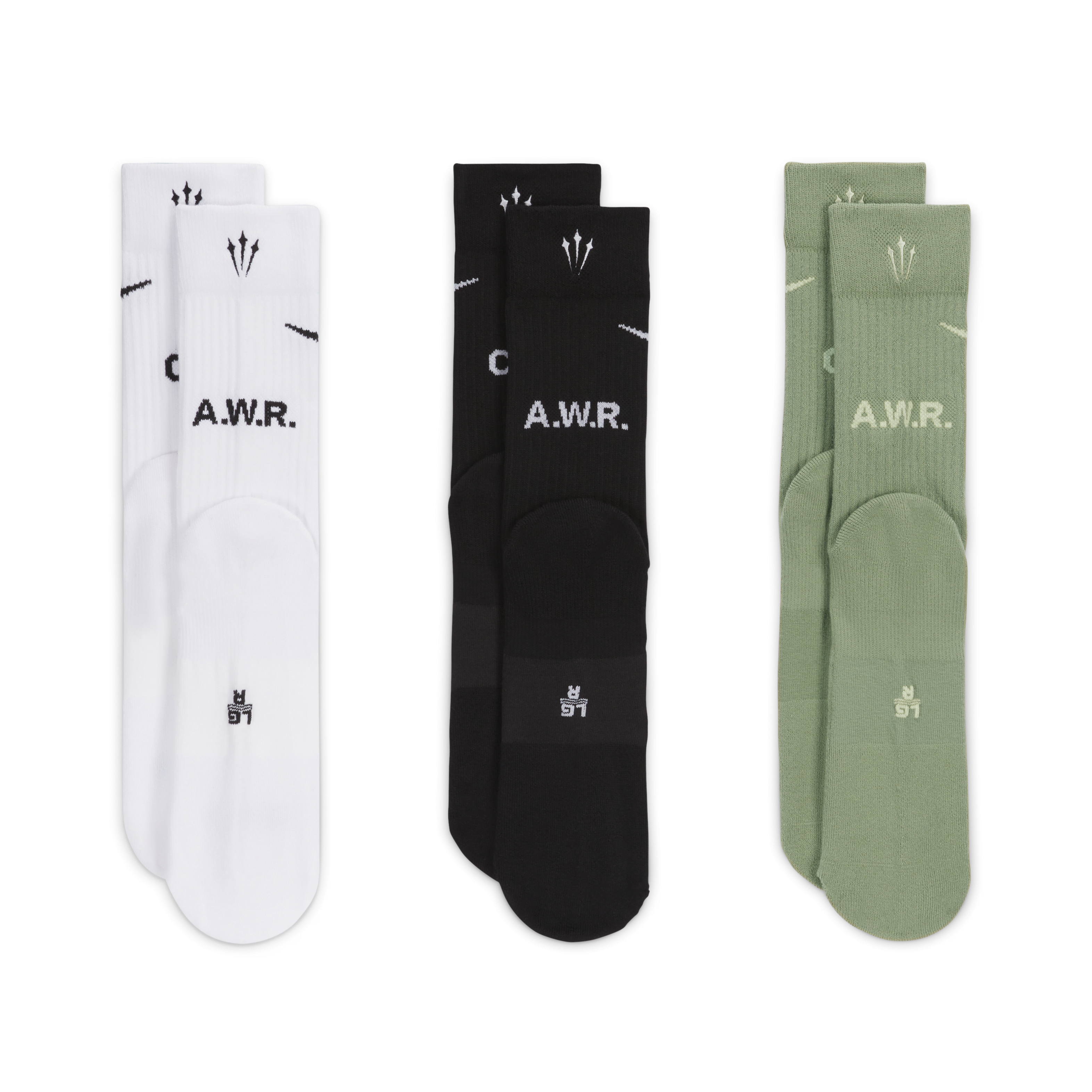 NOCTA Crew Socks 3 Pack