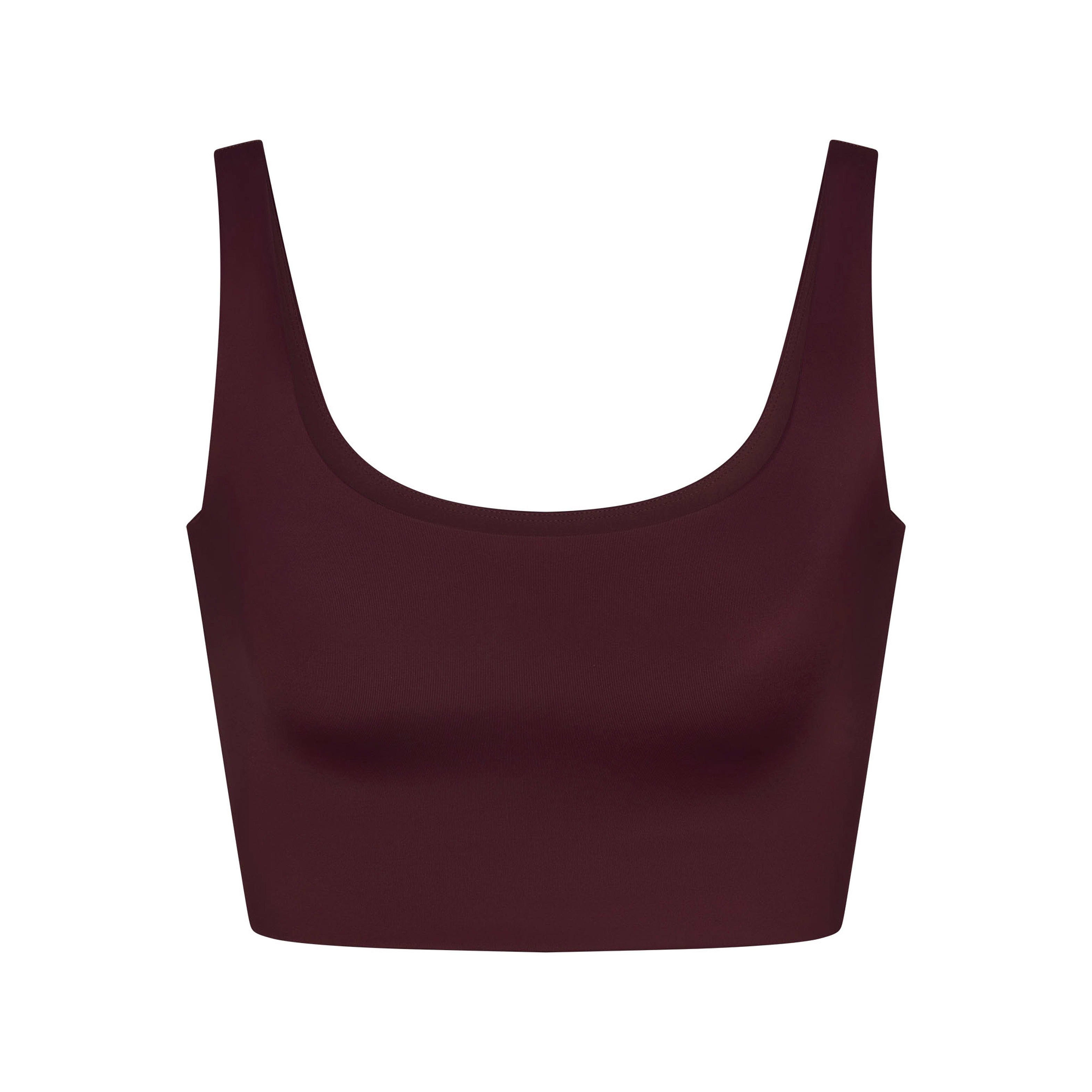 NikeSKIMS Shine Women's Scoop-Neck Bra Top