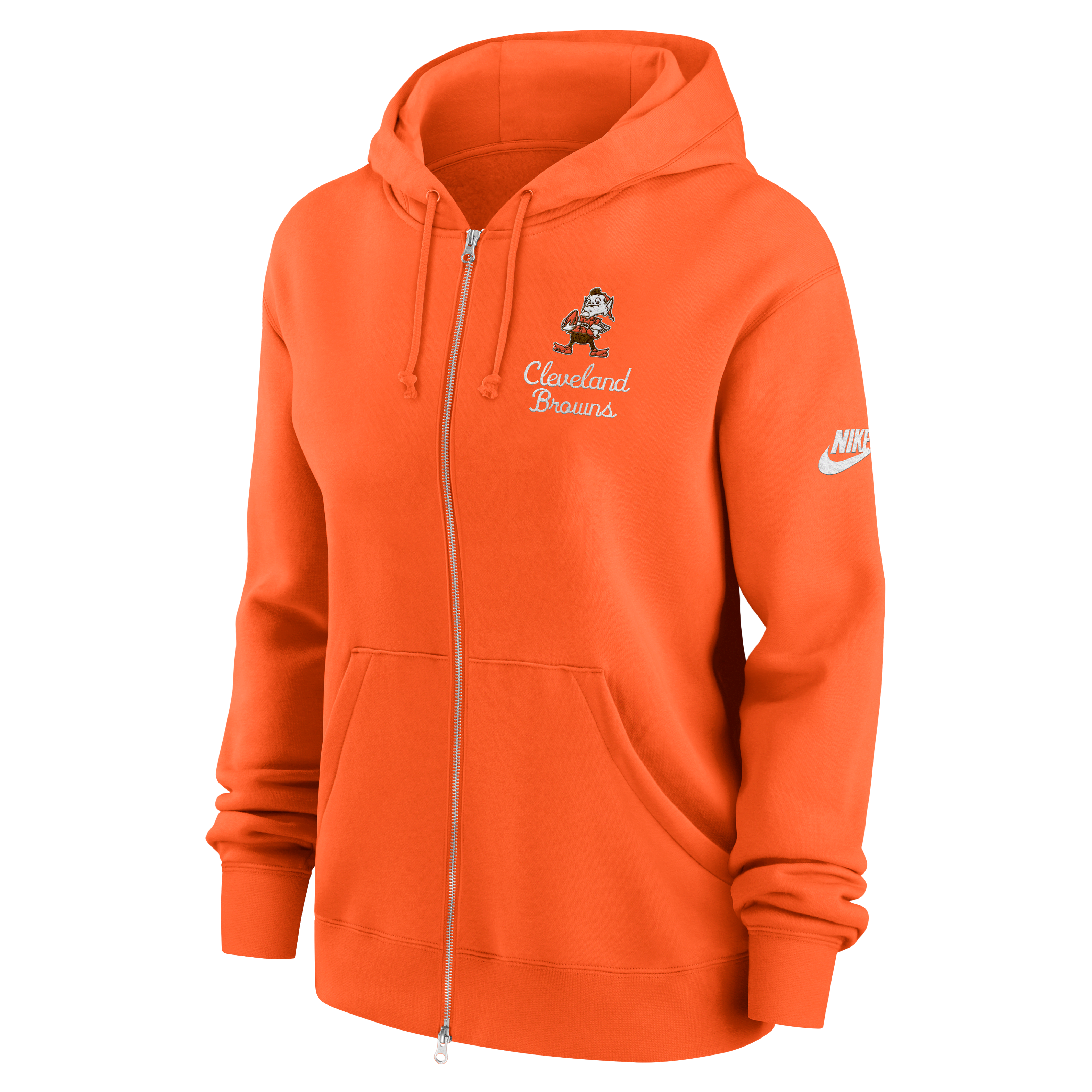 Cleveland Browns Phoenix Rewind Women's Nike NFL Full-Zip Hoodie