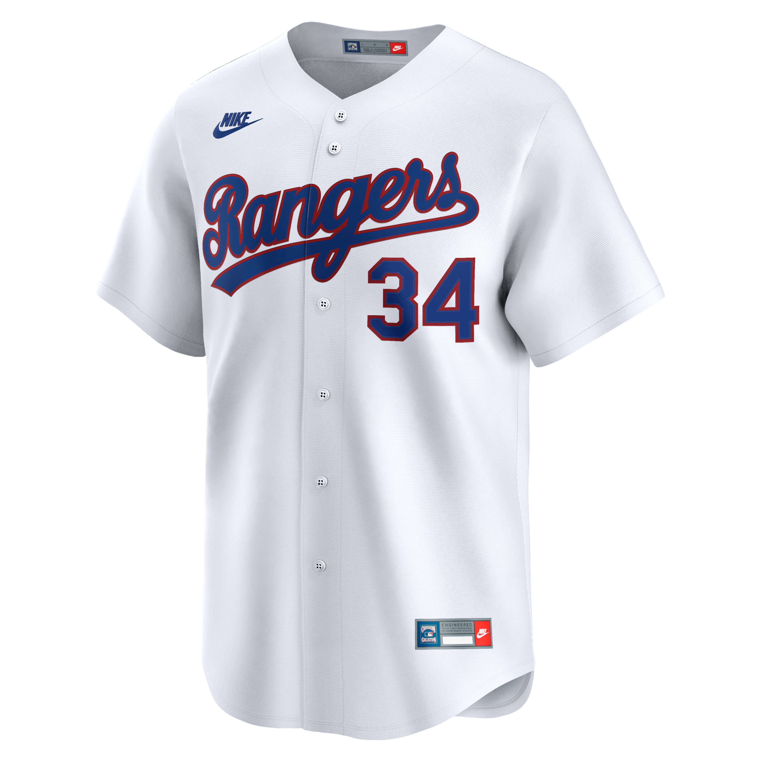 Nolan Ryan Texas Rangers Cooperstown Men's Nike Dri-FIT ADV MLB Limited Jersey