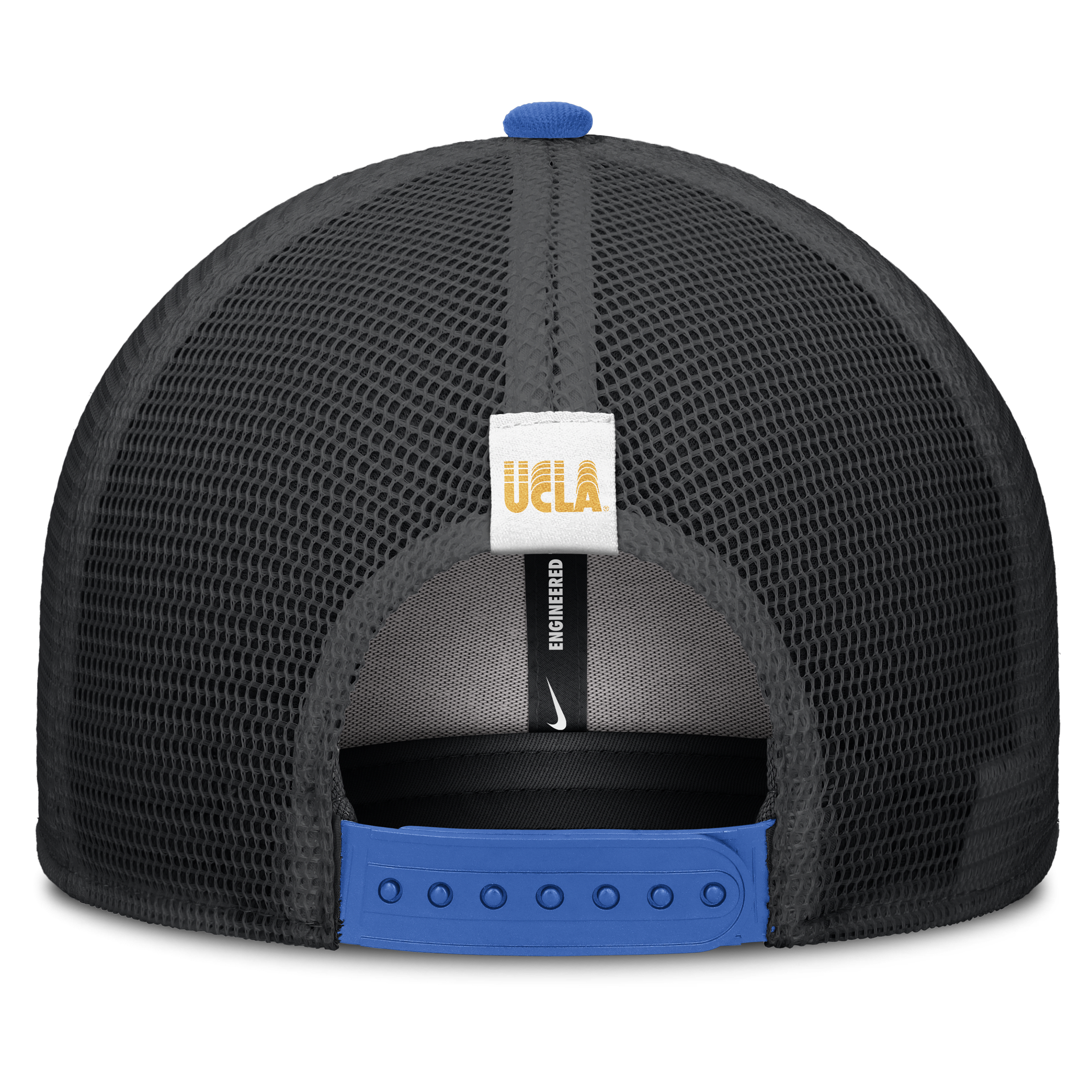 UCLA Legacy Arch Rise Men's Nike Dri-FIT College Trucker Adjustable Hat