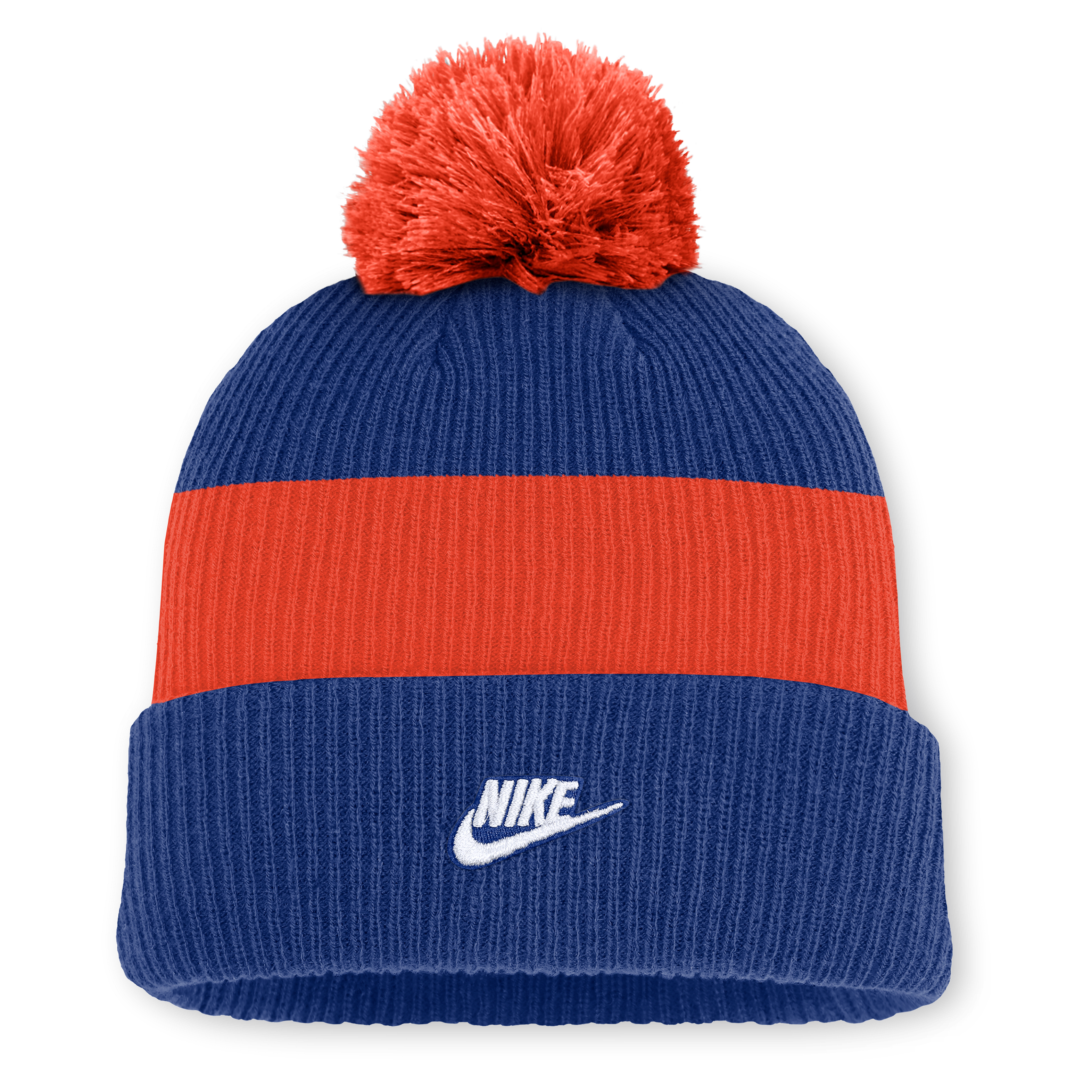 New York Mets Cooperstown Peak Men's Nike MLB Cuffed Pom Beanie