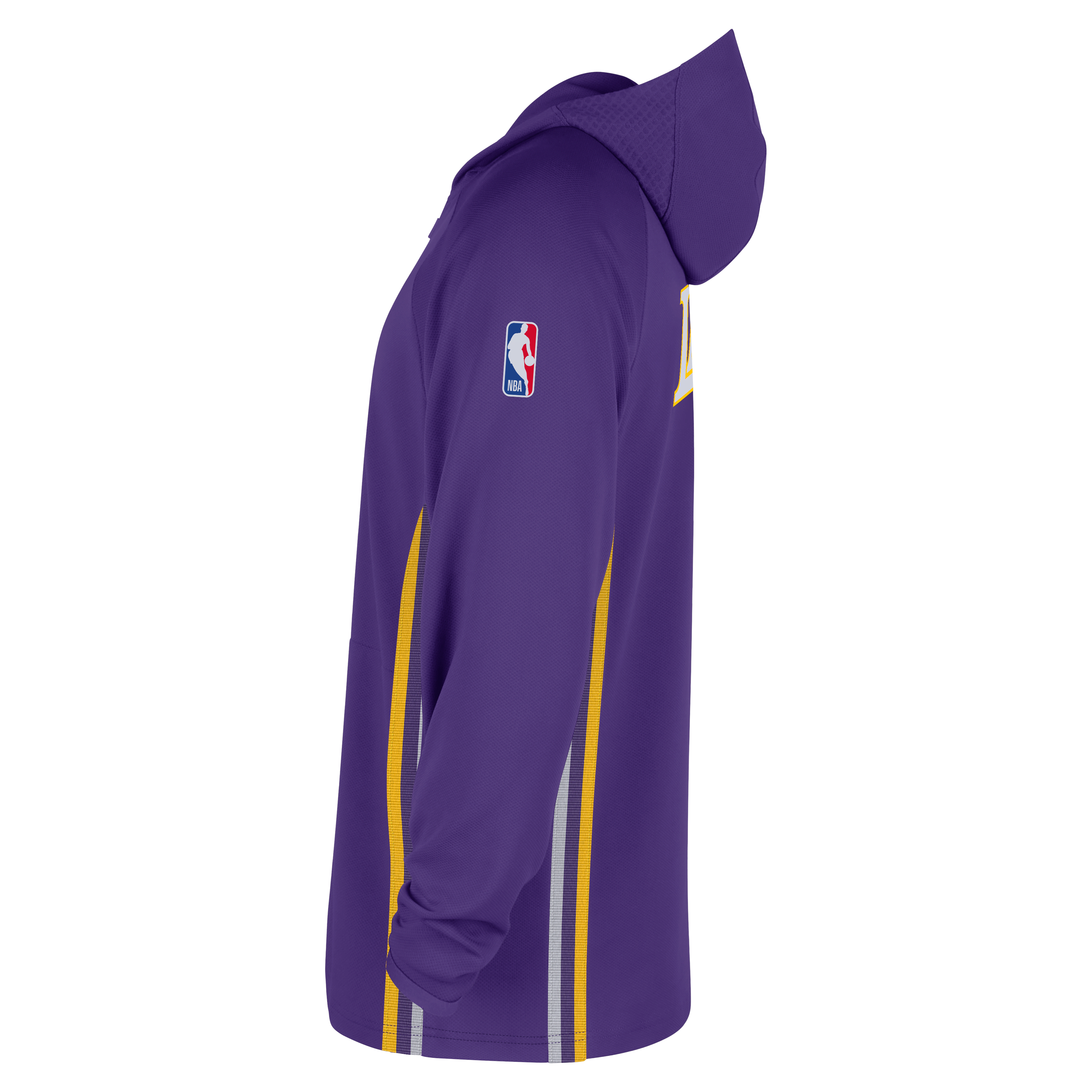 Los Angeles Lakers Zoned Men's Nike Dri-FIT NBA 1/4-Zip Hoodie
