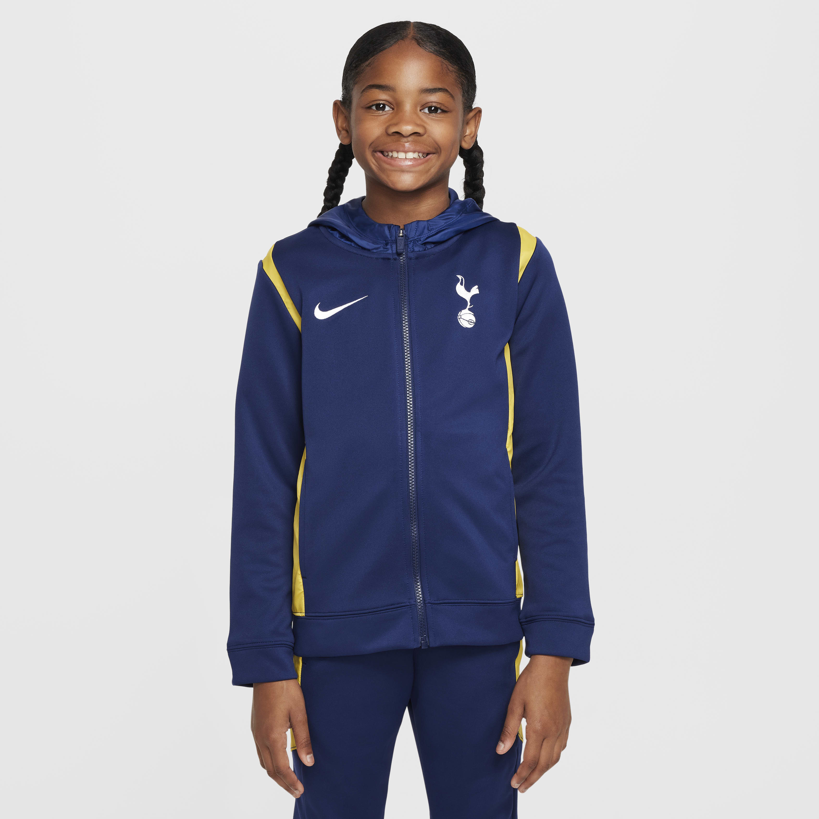 nike tracksuit blue and yellow