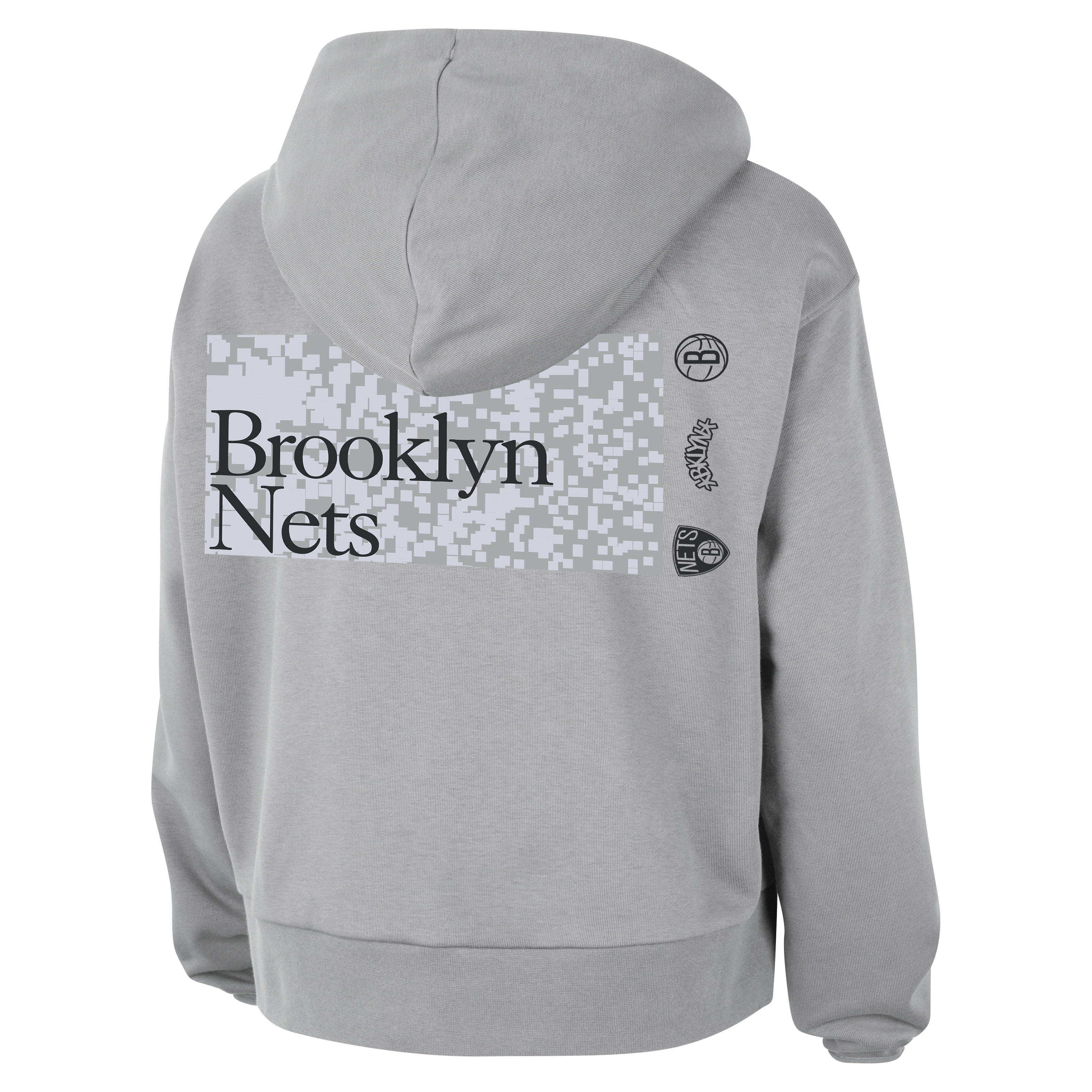 Brooklyn Nets Standard Issue Women's Nike Dri-FIT NBA Pullover Hoodie