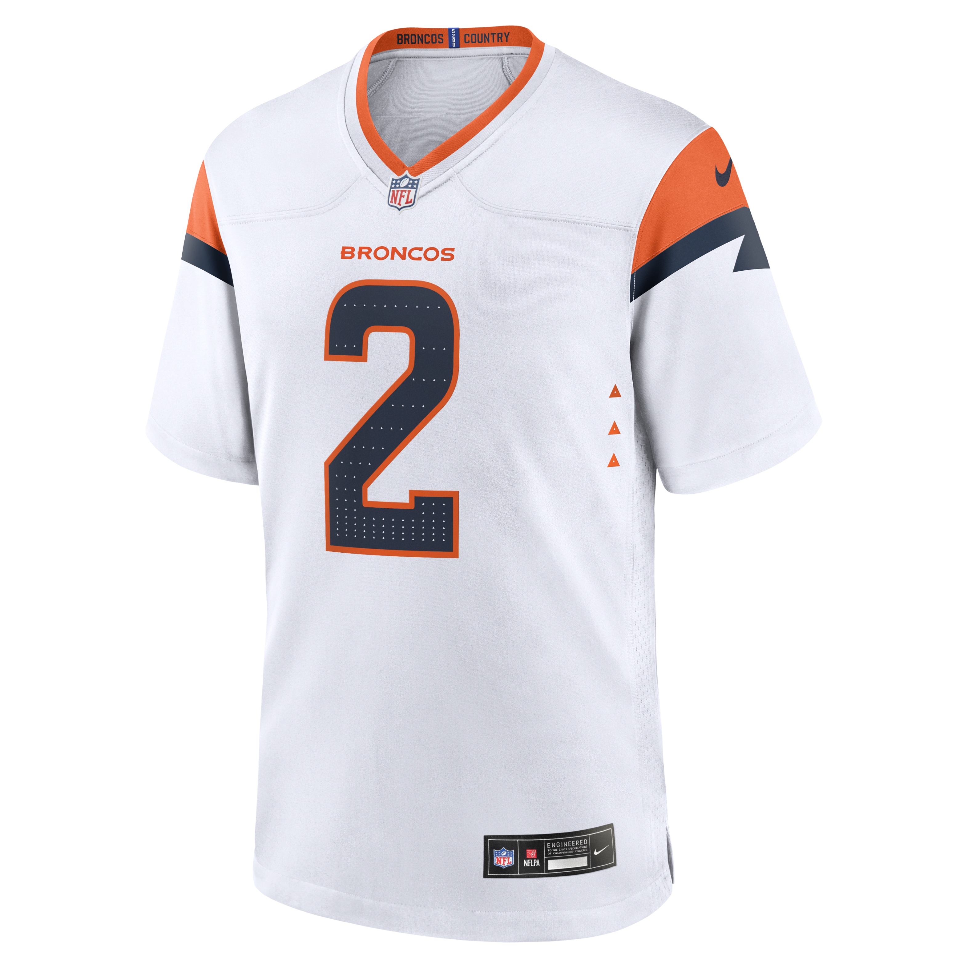 Javonte Williams Denver Broncos Men's Nike NFL Game Football Jersey