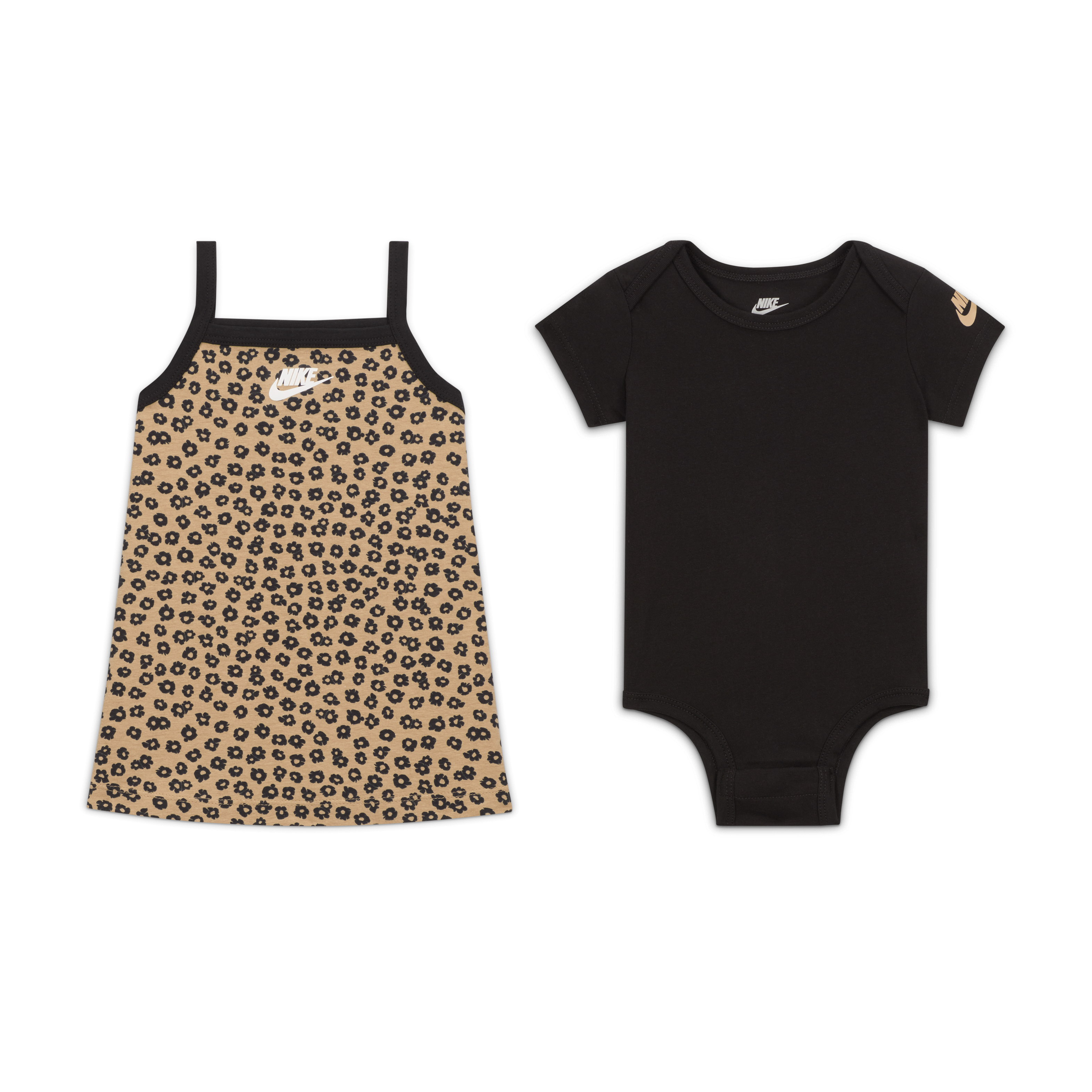 Nike Baby (0-9M) Floral 2-Piece Dress Set