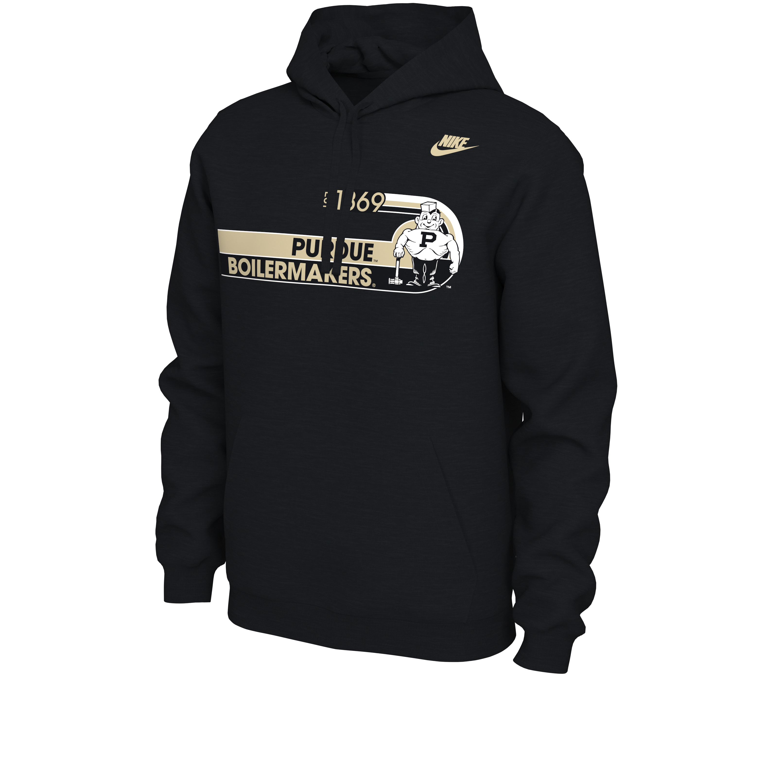 Purdue Men's Nike College Hoodie