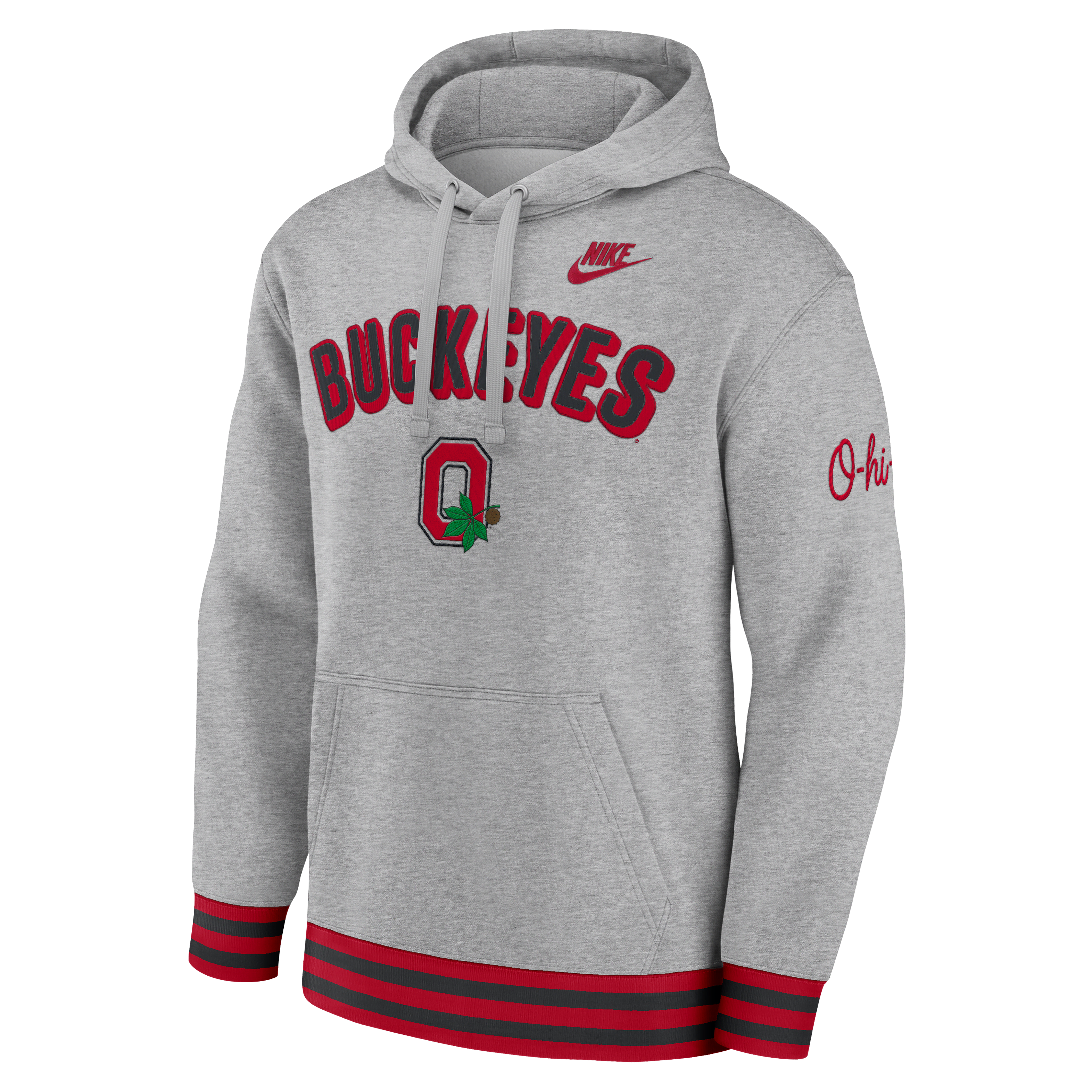 Ohio State Legacy Retro Men’s Nike College Pullover Hoodie