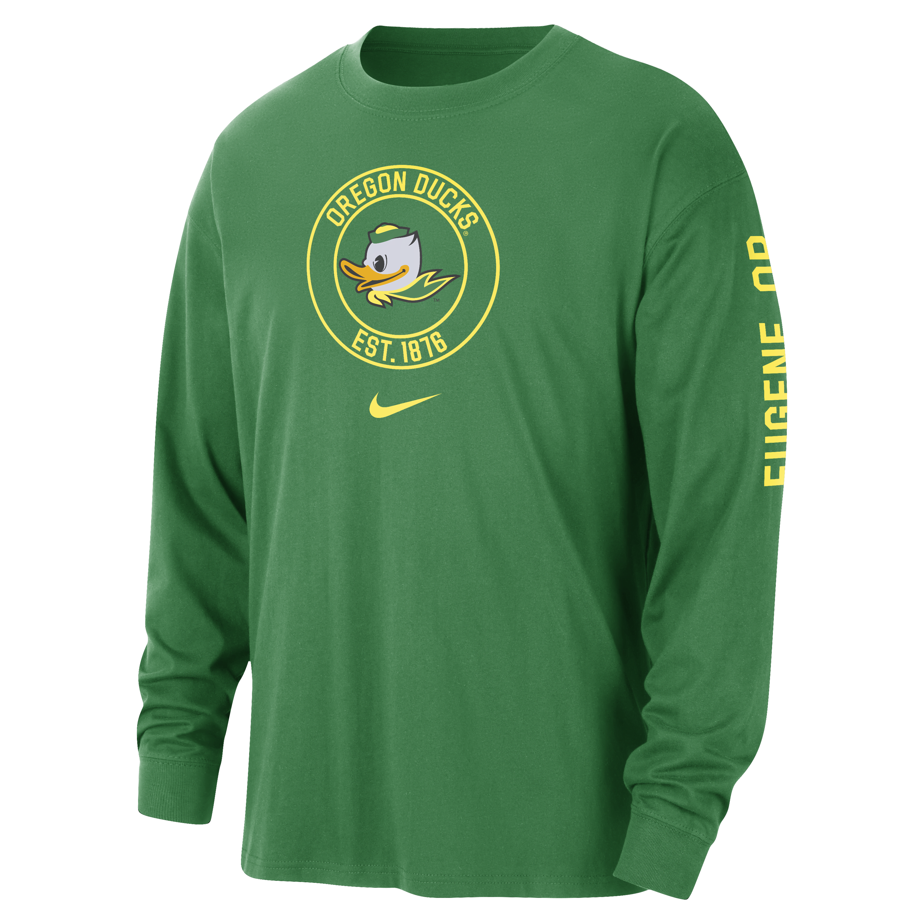 Oregon Max90 Men's Nike College Long-Sleeve T-Shirt