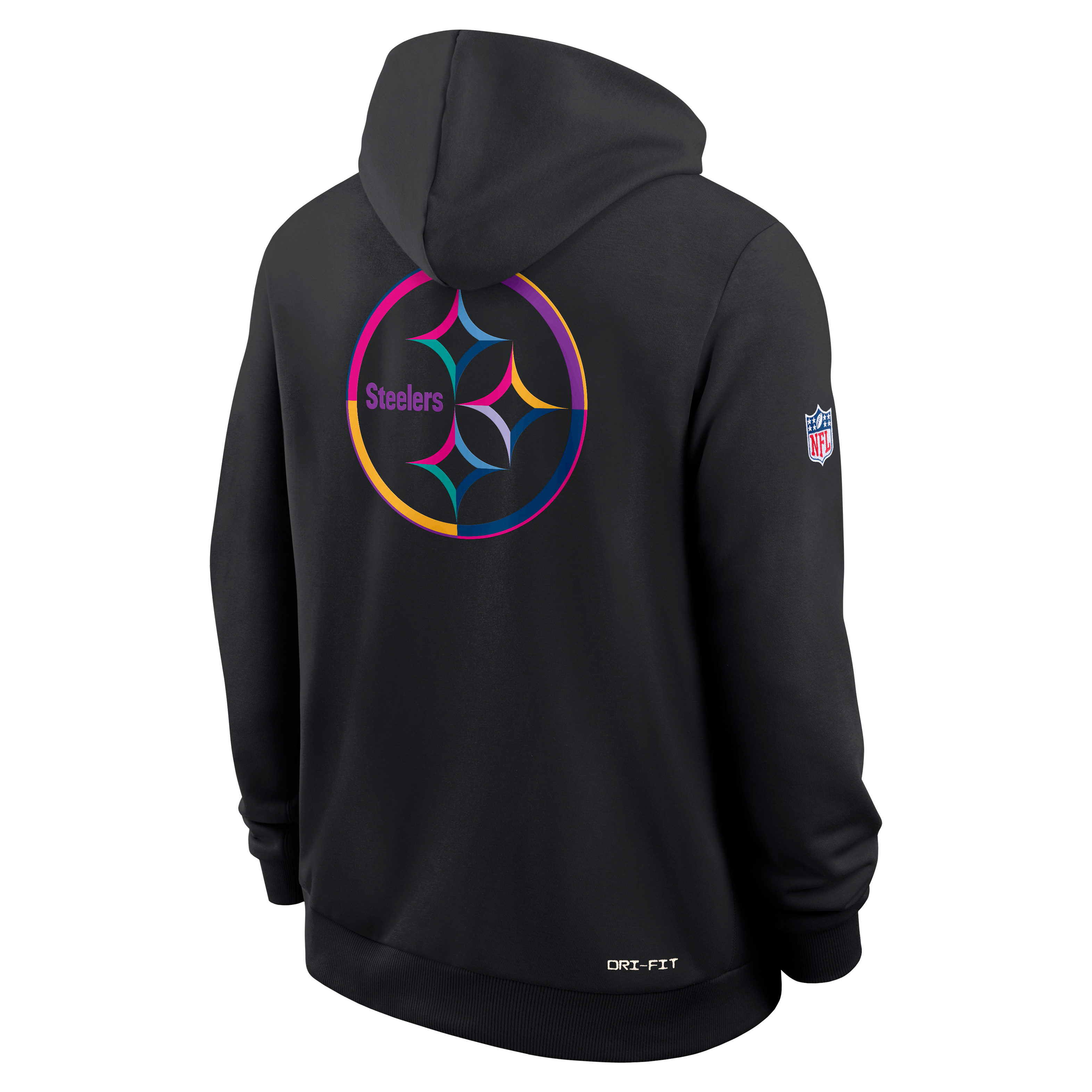 Pittsburgh Steelers Crucial Catch Sideline Men's Nike Dri-FIT NFL Pullover Hoodie