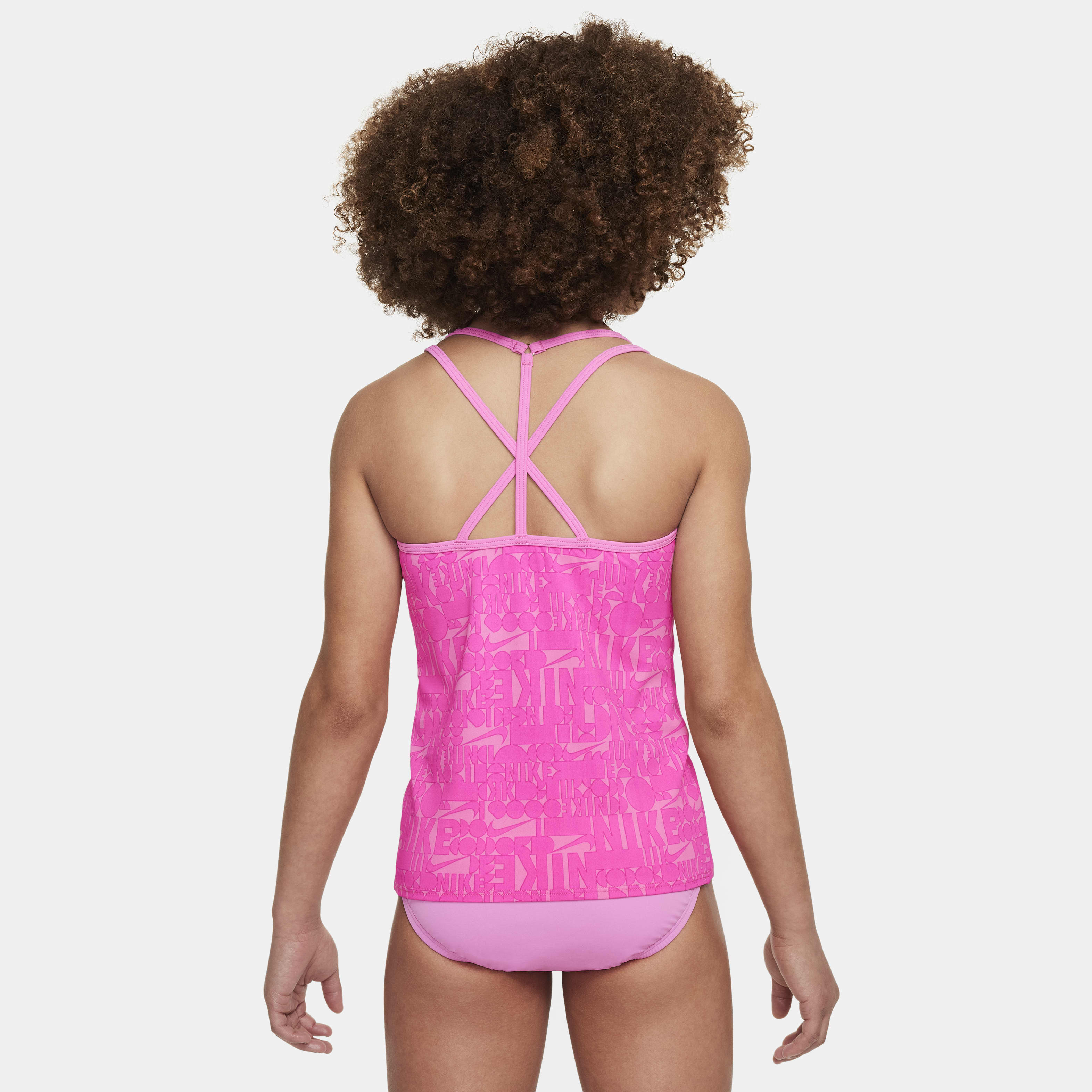 Nike Swim Retro Flow Big Kids' (Girls') T-Back Tankini Set