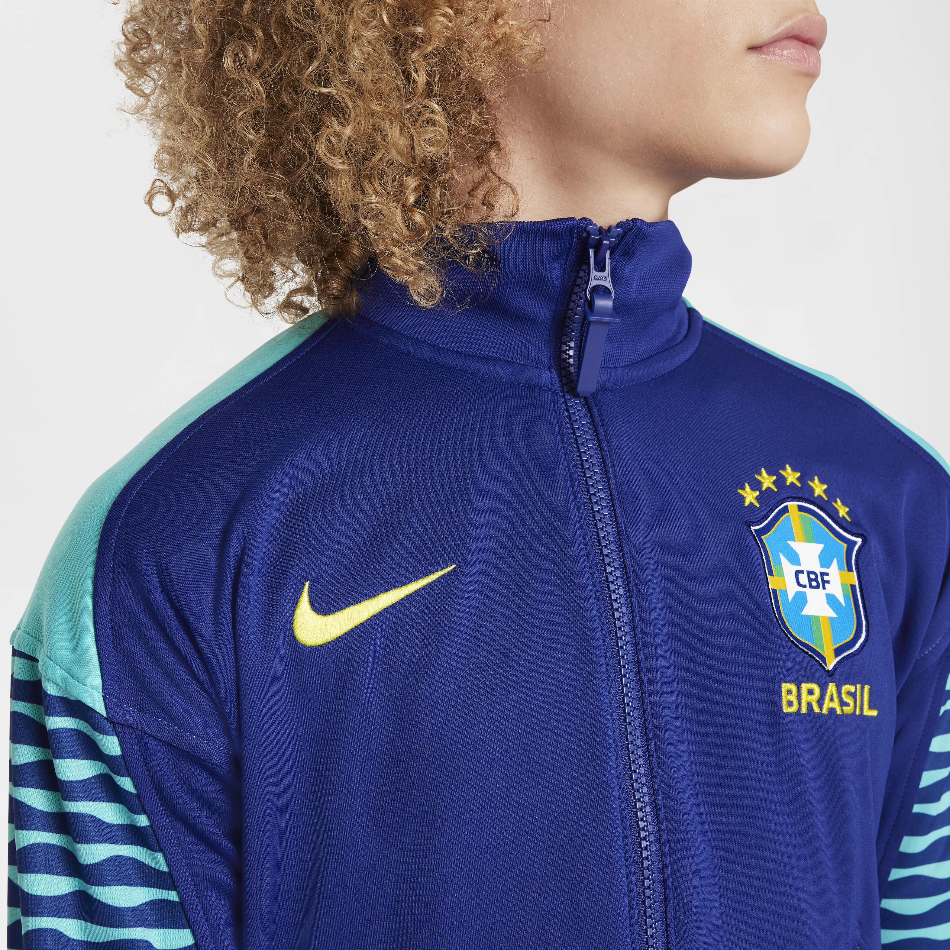 Brazil Academy Pro Big Kids' Nike Dri-FIT Soccer Jacket