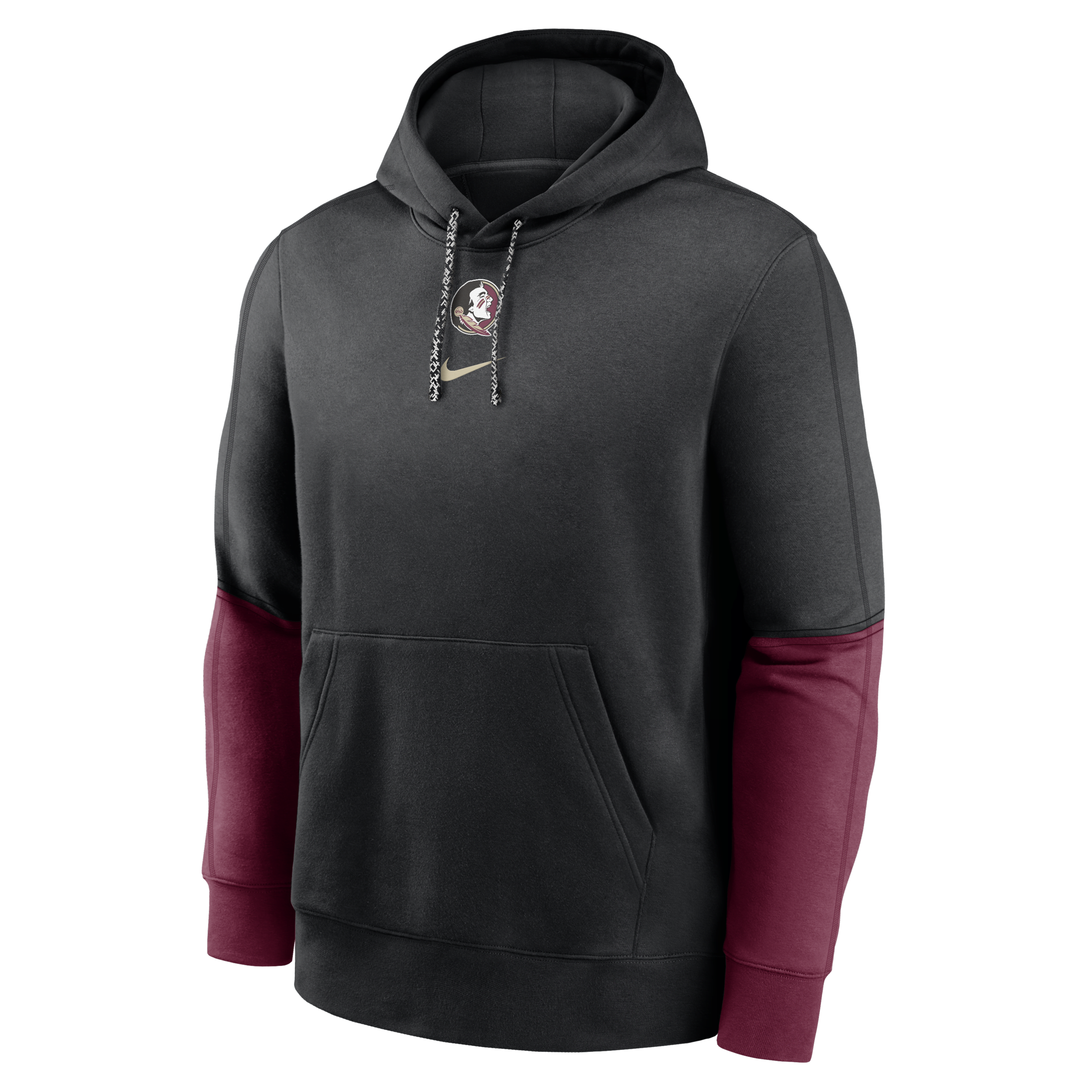 Florida State Seminoles Sideline Team Issue Club Men's Nike College Pullover Hoodie