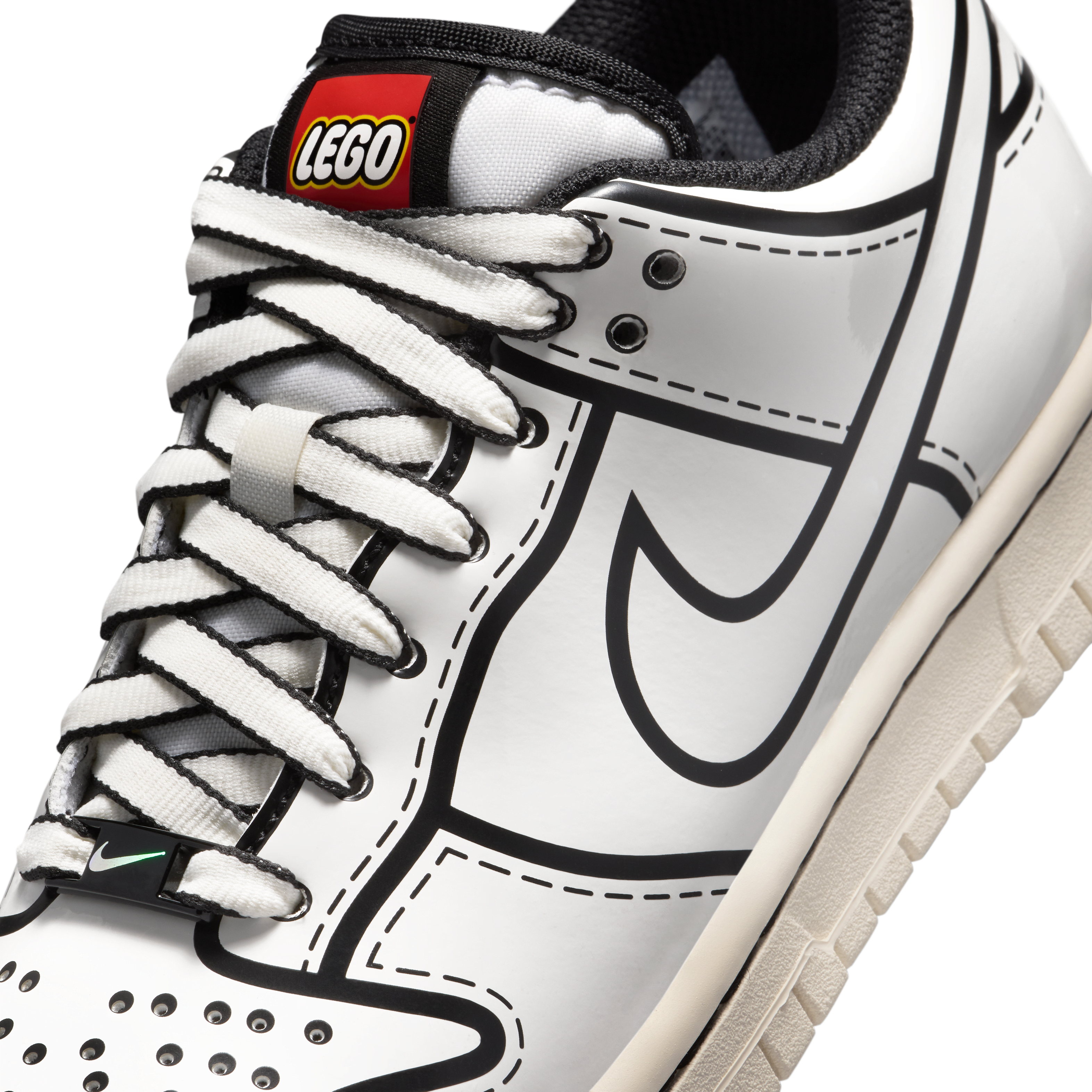 Nike Dunk Low x LEGO® Collection Little Kids' Shoes