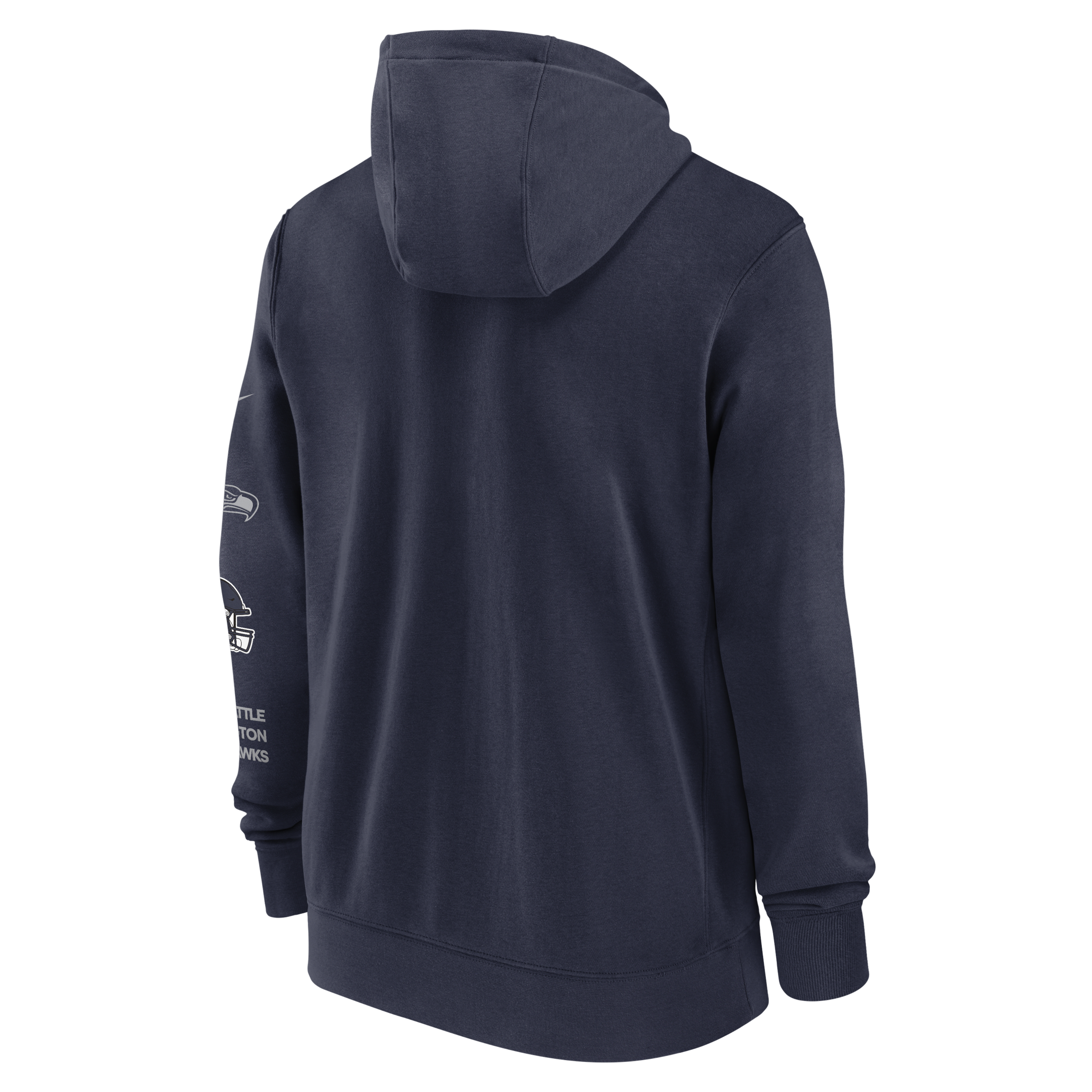 Seattle Seahawks Club Men's Nike NFL Full-Zip Hoodie