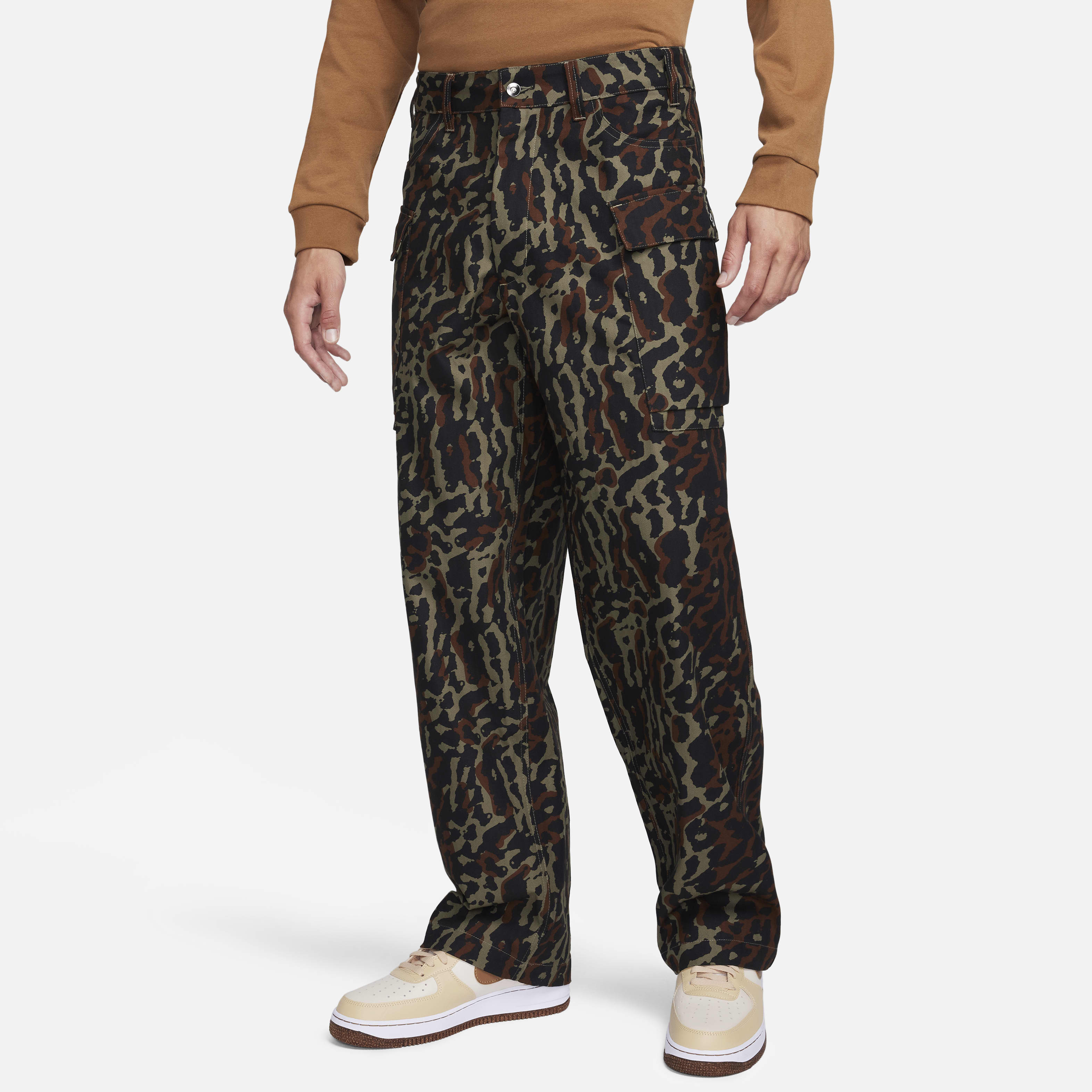 Nike Life Men's Allover Print Cargo Pants