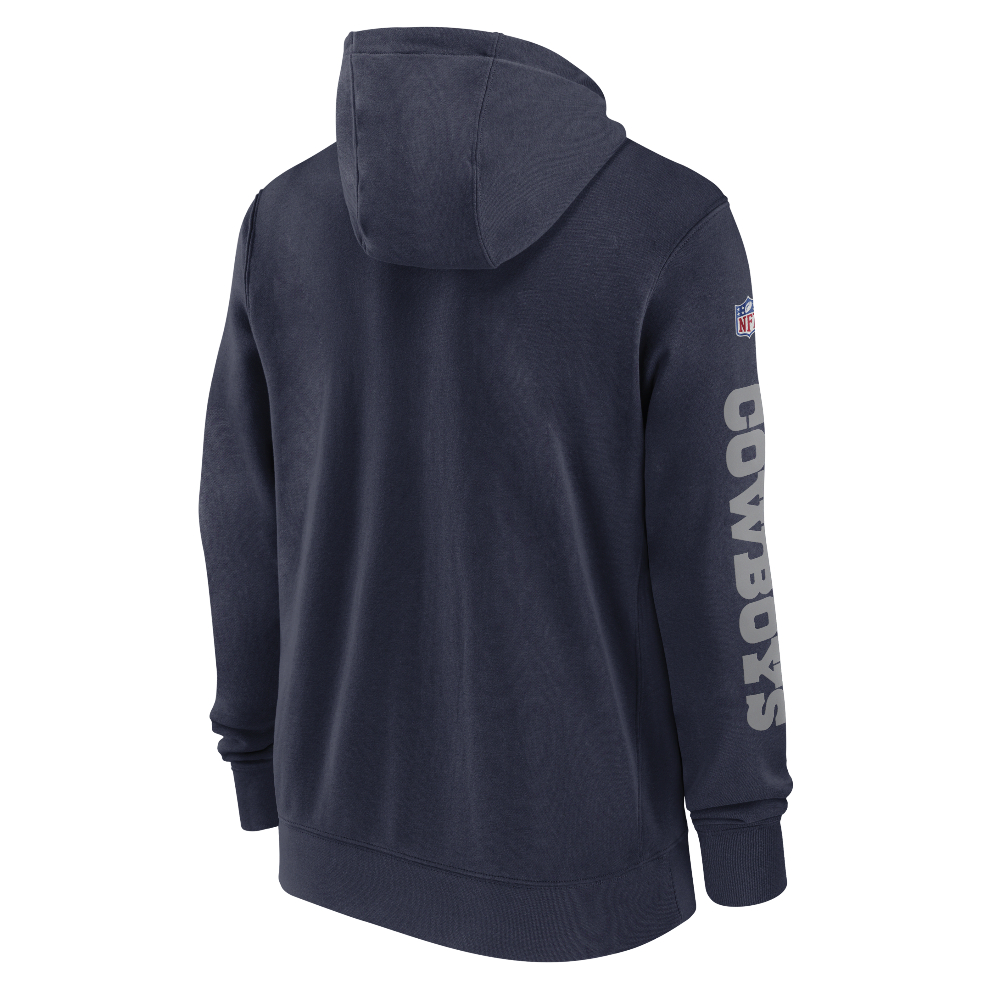 Dallas Cowboys Sideline Team Issue Club Men's Nike NFL Full-Zip Hoodie