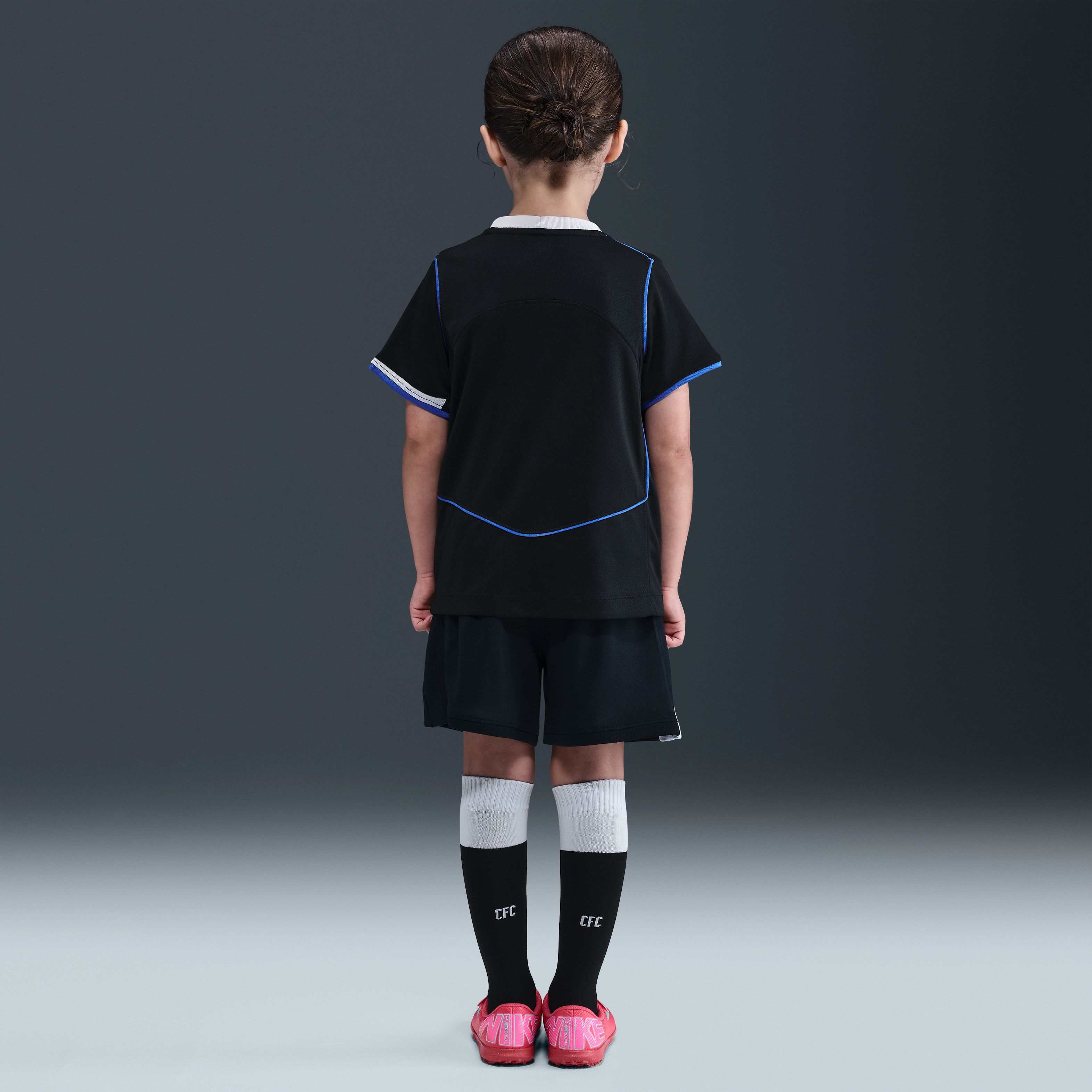 Chelsea FC 2025/26 Stadium Third Little Kids' Nike Dri-FIT Total 90 Soccer 3-Piece Kit