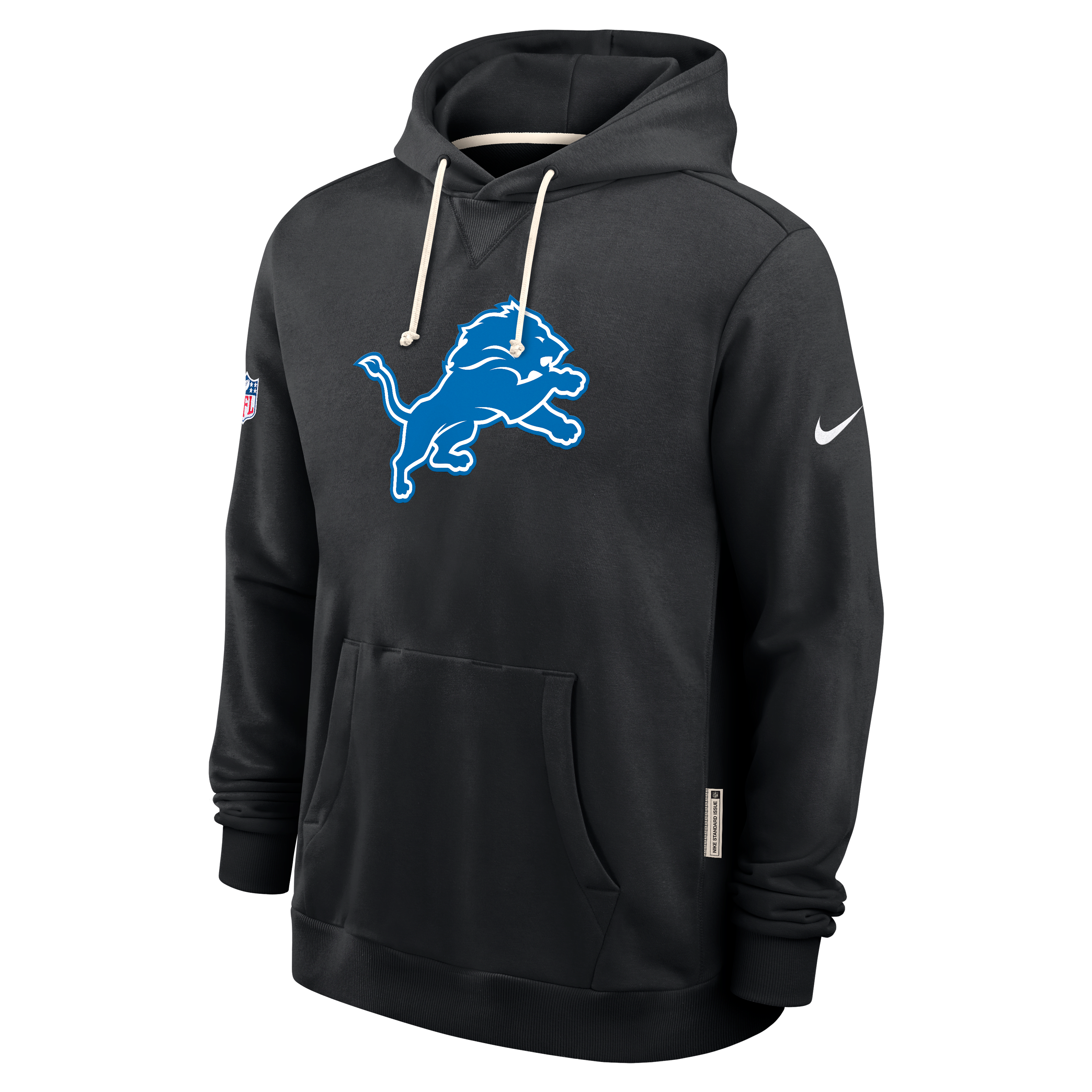 Detroit Lions Alt Offensive Set Play Sideline Men's Nike Dri-FIT NFL Pullover Hoodie