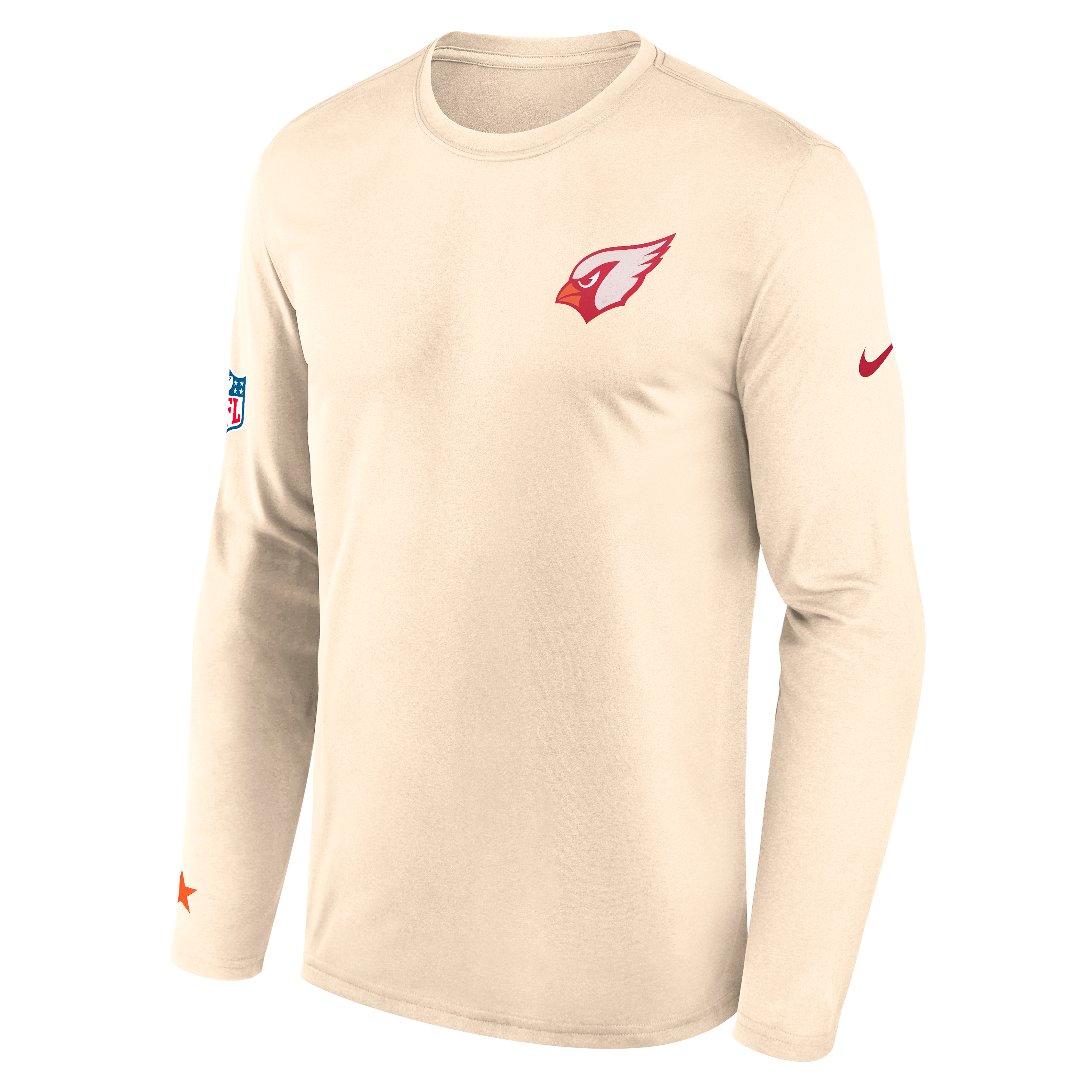 Arizona Cardinals Rivalries Collection Sideline Legend Small Logo Men's Nike Dri-FIT NFL Long-Sleeve T-Shirt