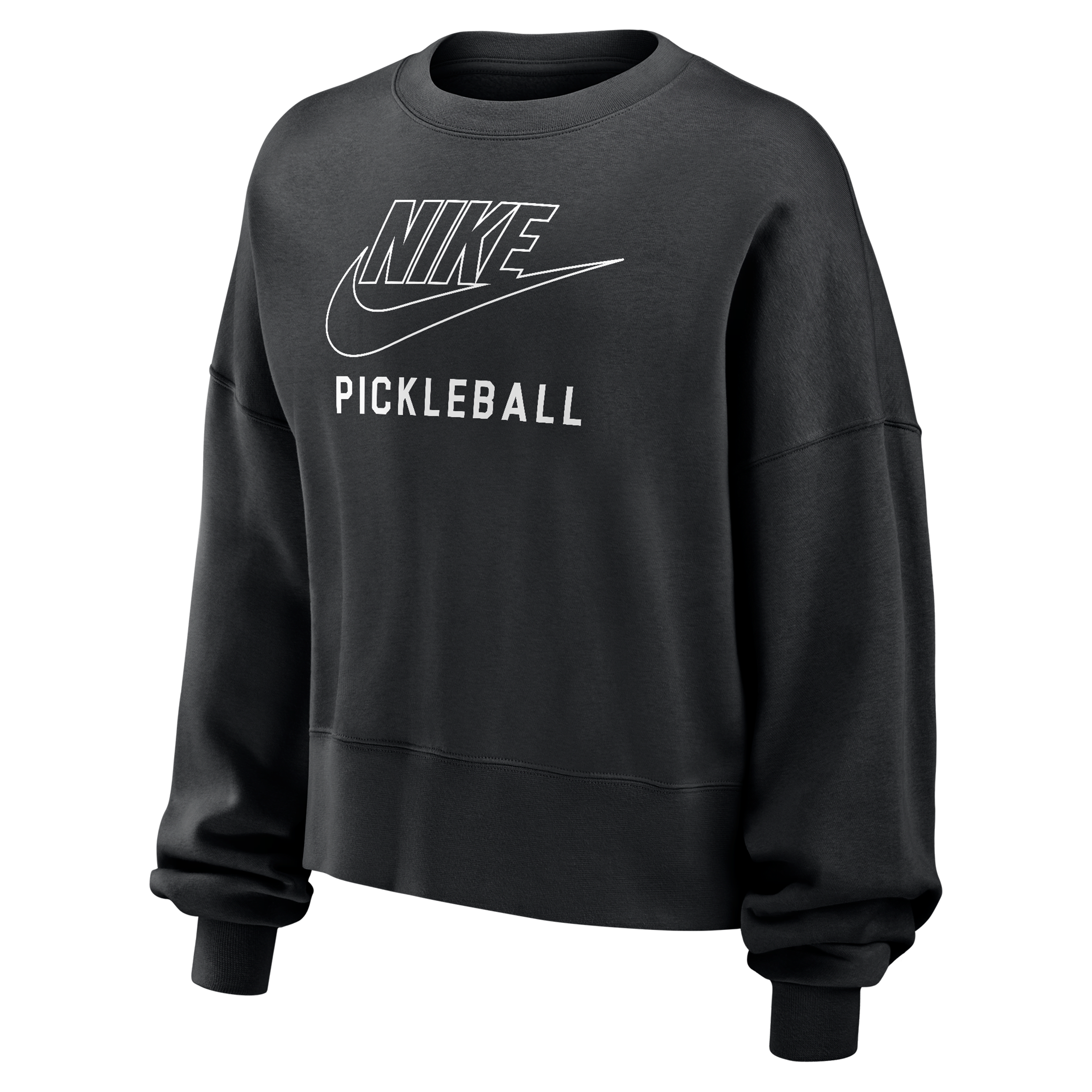 Nike Phoenix Fleece Women's Pickleball Crew-Neck Sweatshirt