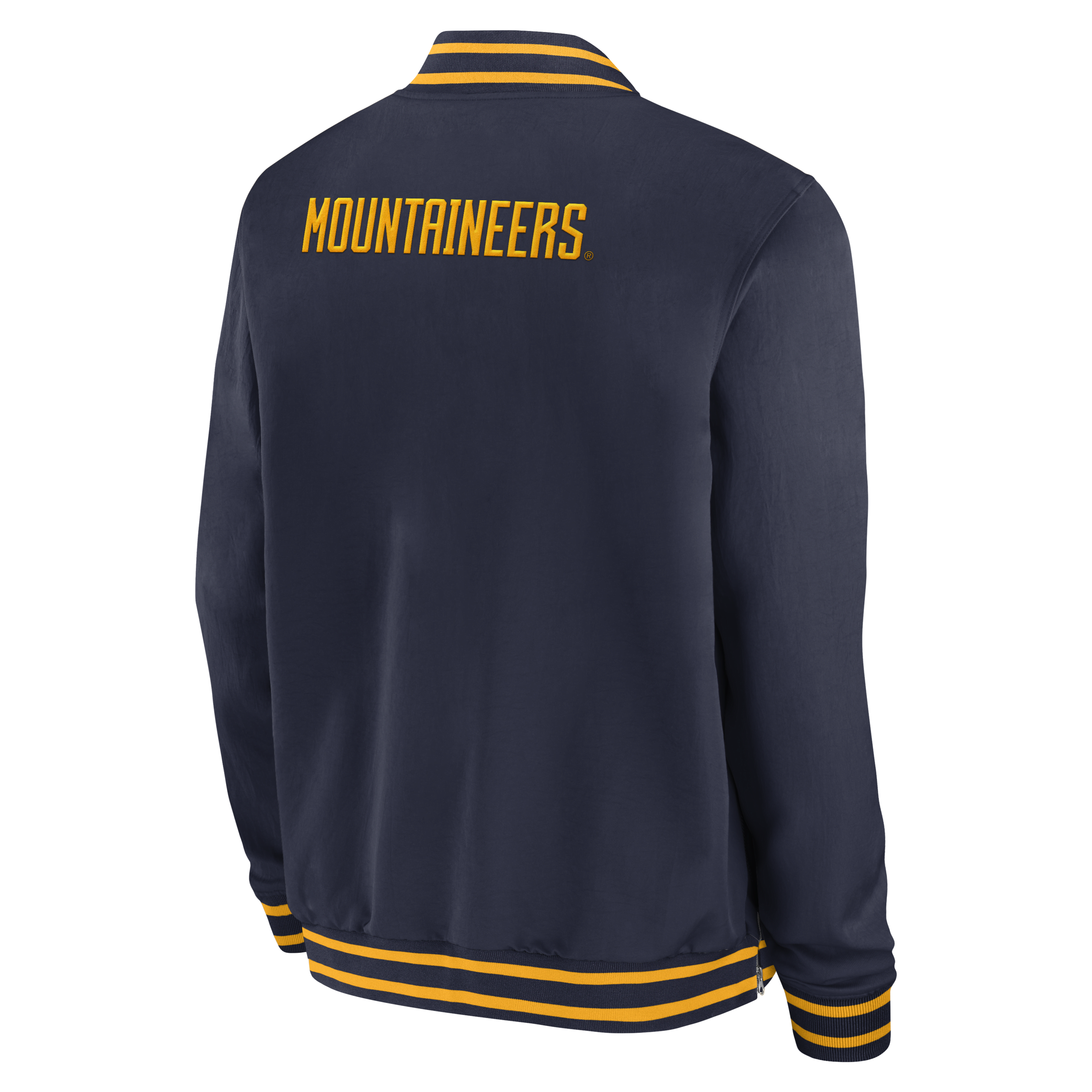 West Virginia Mountaineers Sideline Men's Nike College Full-Zip Bomber Jacket