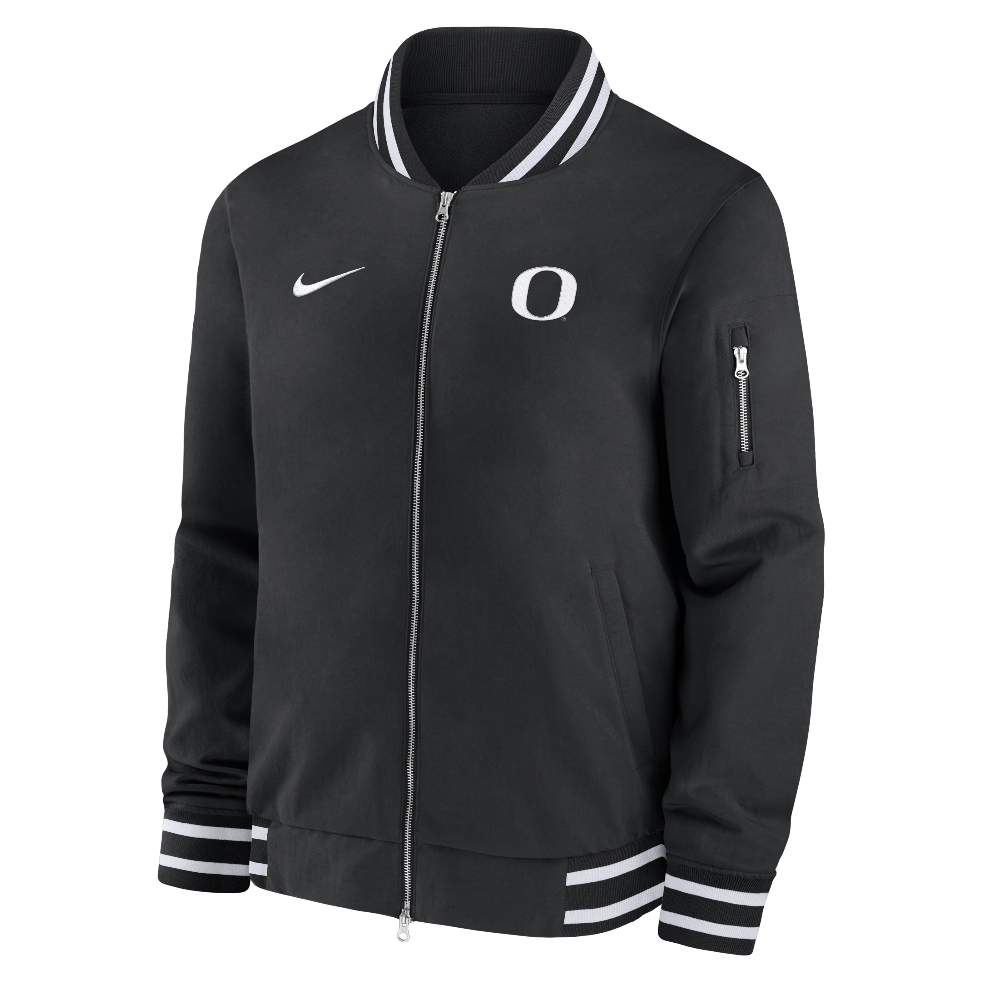 Alabama Crimson Tide Sideline Men's Nike College Full-Zip Bomber Jacket