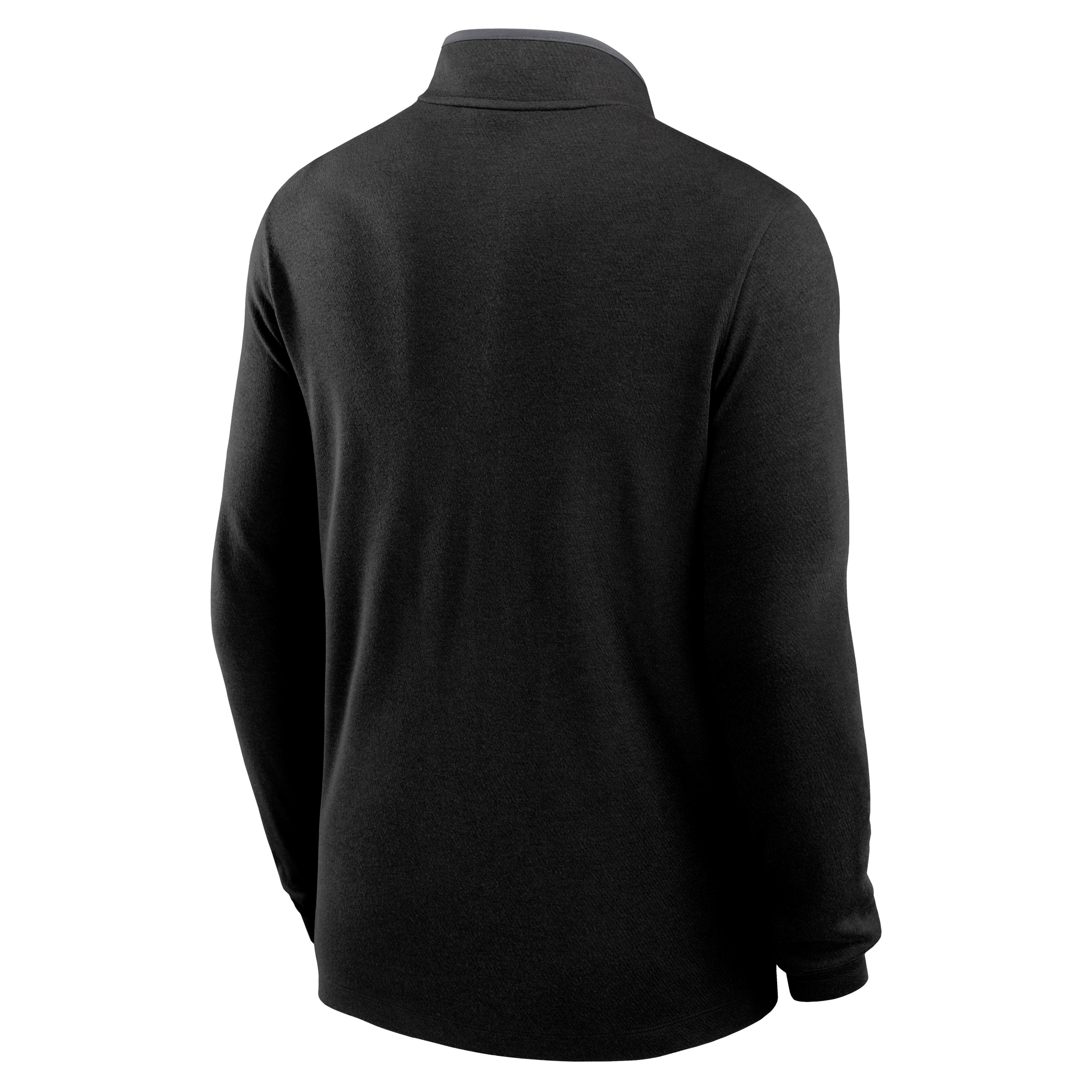 Cincinnati Bengals Logo Victory Men's Nike Dri-FIT NFL 1/2-Zip Long-Sleeve Top