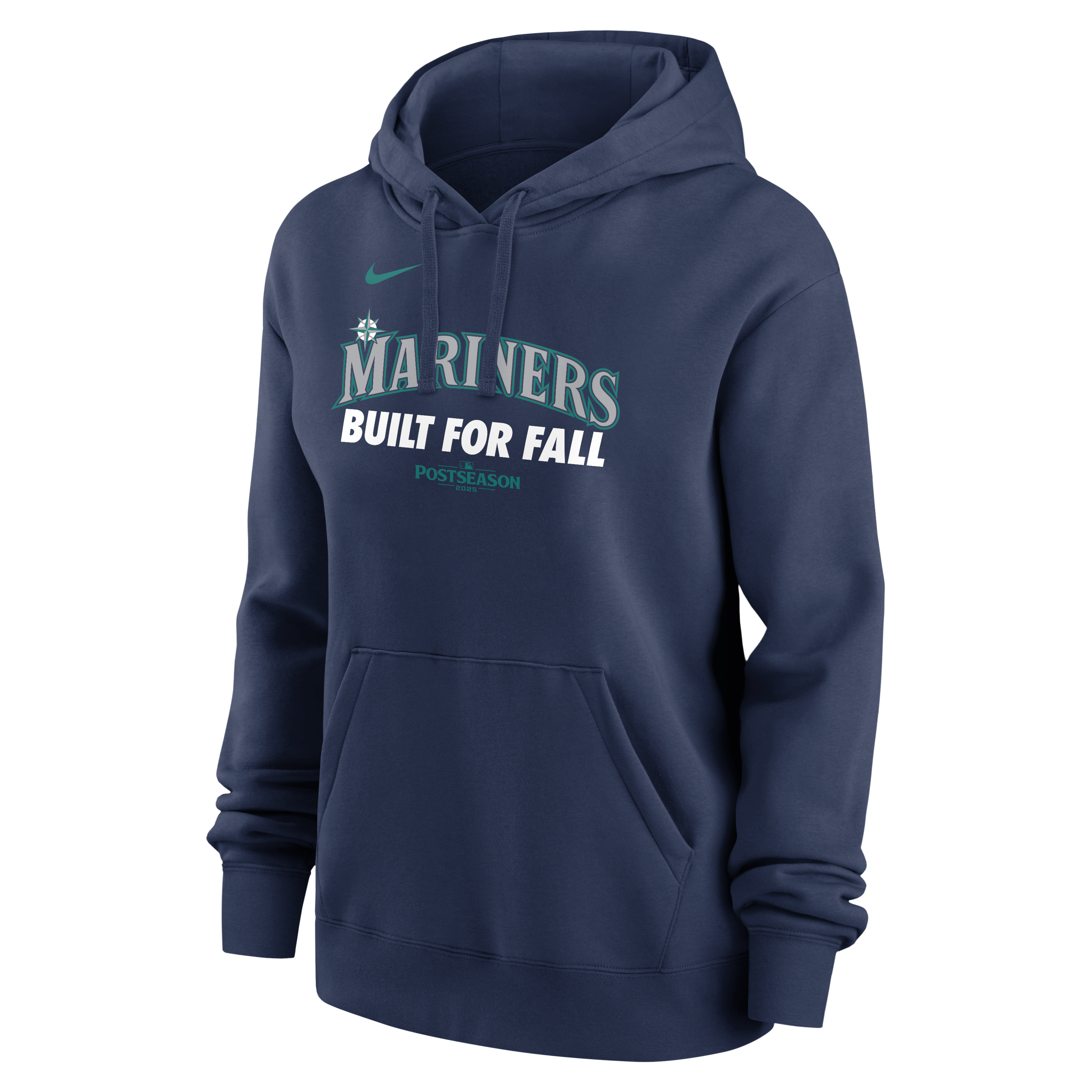Seattle Mariners 2025 Postseason Authentic Collection Women's Nike MLB Pullover Hoodie