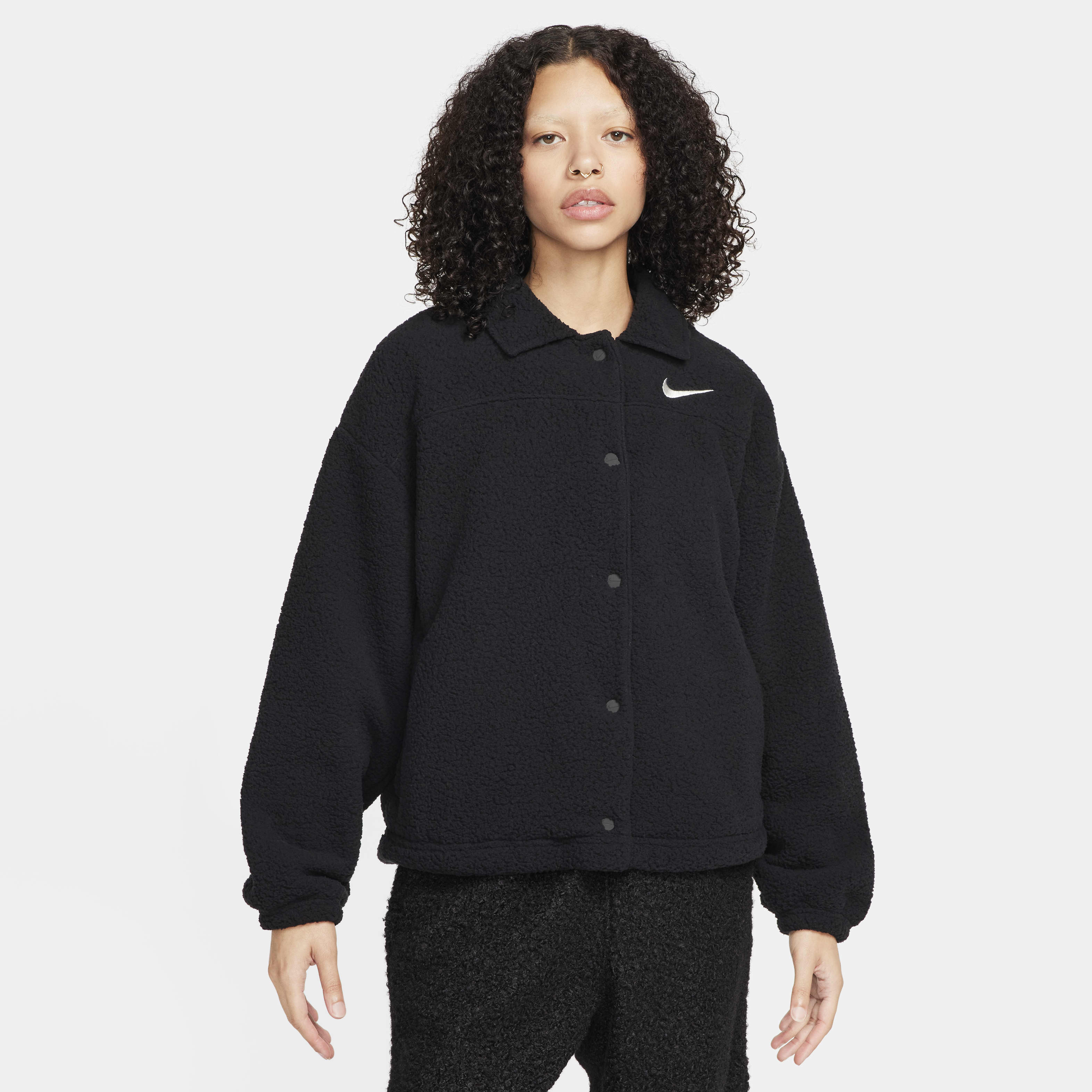 Nike Sportswear Women's Collared High-Pile Fleece Jacket