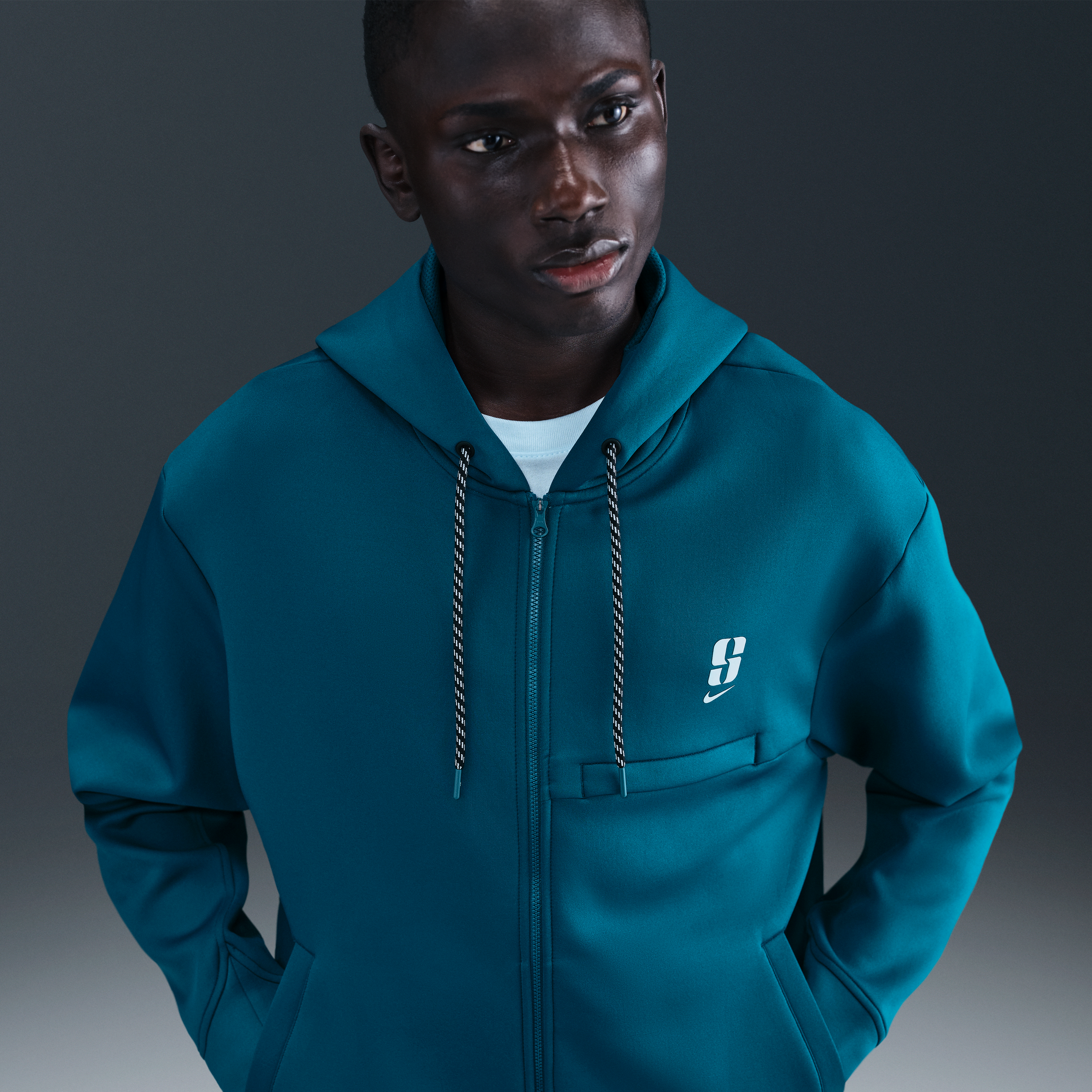 Sabrina Dri-FIT Loose Full-Zip Basketball Hoodie